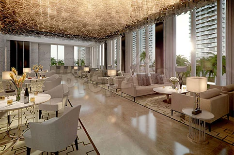 trump towers sample flat