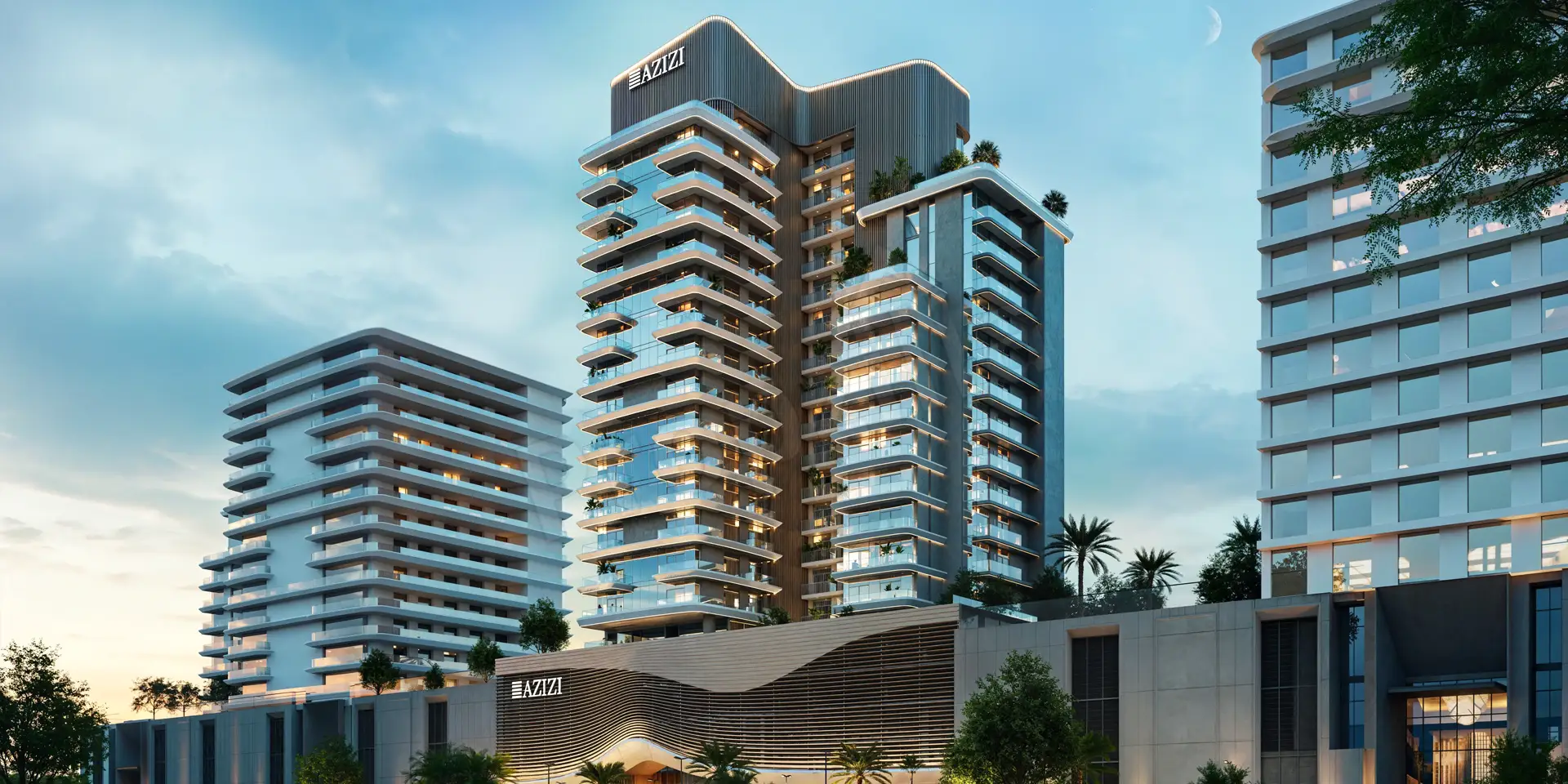 Azizi David at Al Jaddaf