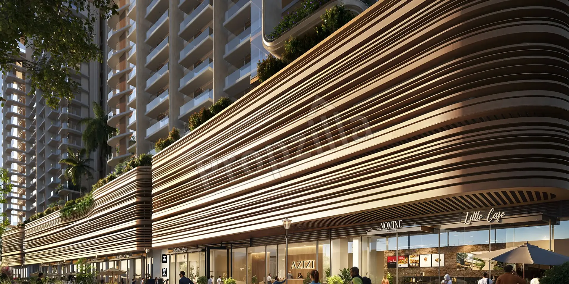 Azizi Jaddaf Beach Oasis Penthouse