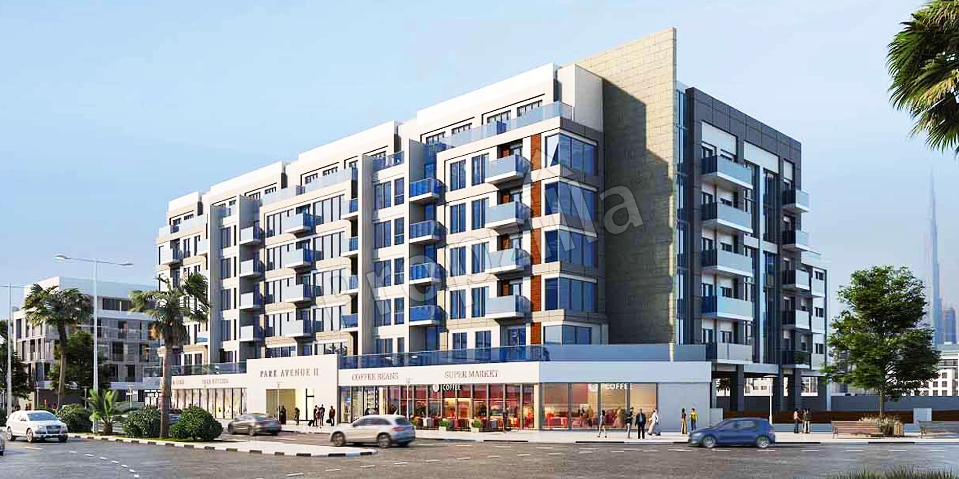 Azizi Park Avenue Facade