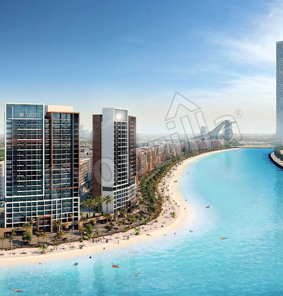 Azizi Riviera Beachfront Construction Status