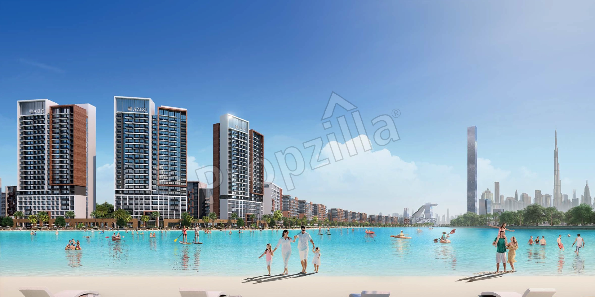 Azizi Riviera Beachfront Layout Update