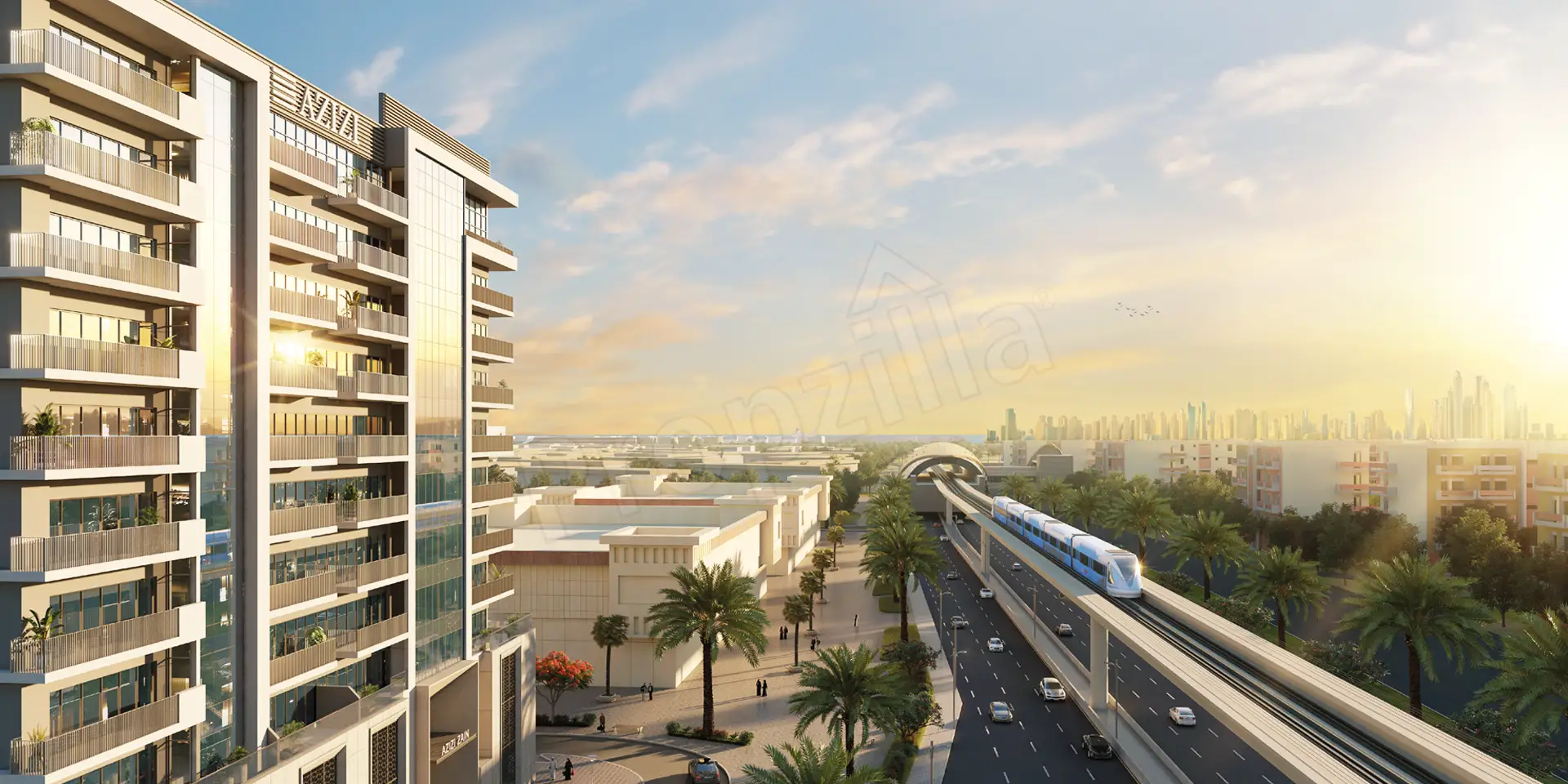 Azizi Zain at Al Furjan