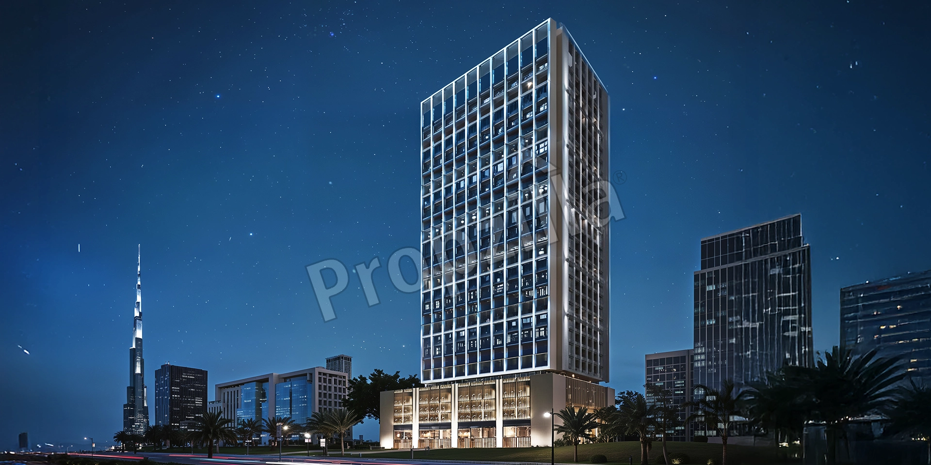 Binghatti Twilight Facade