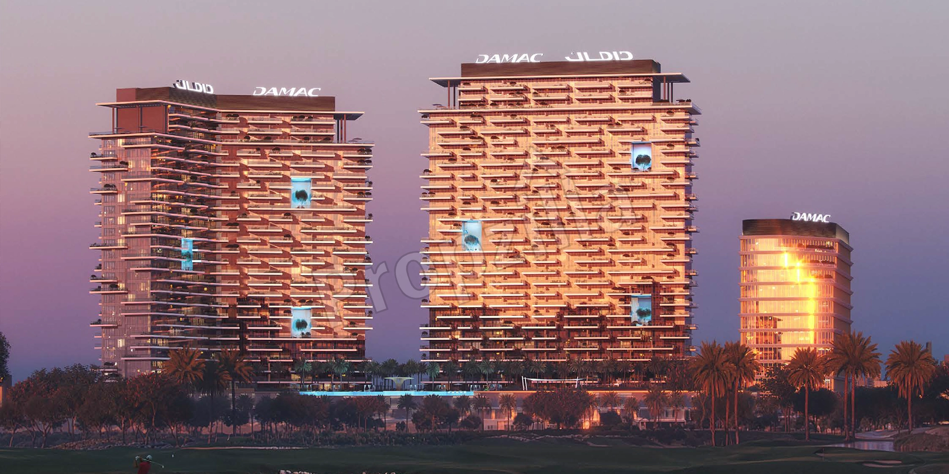 Damac District Facade