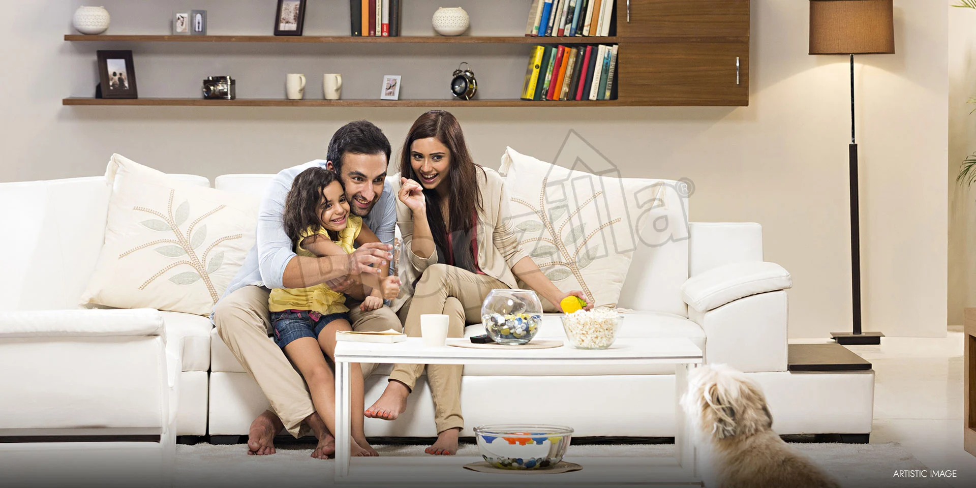 dlf imperial residences flat size