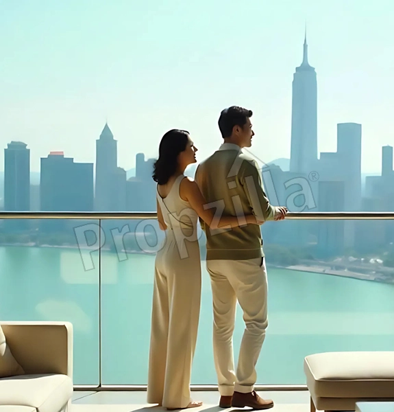 dlf privana west property rates