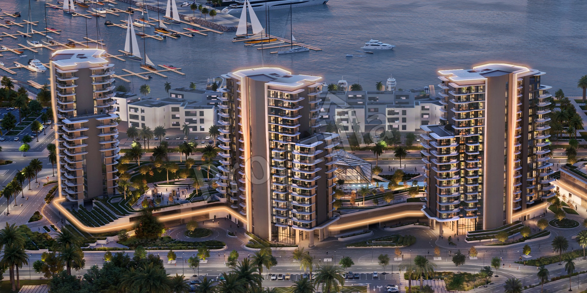 Ellington Portside Square Facade