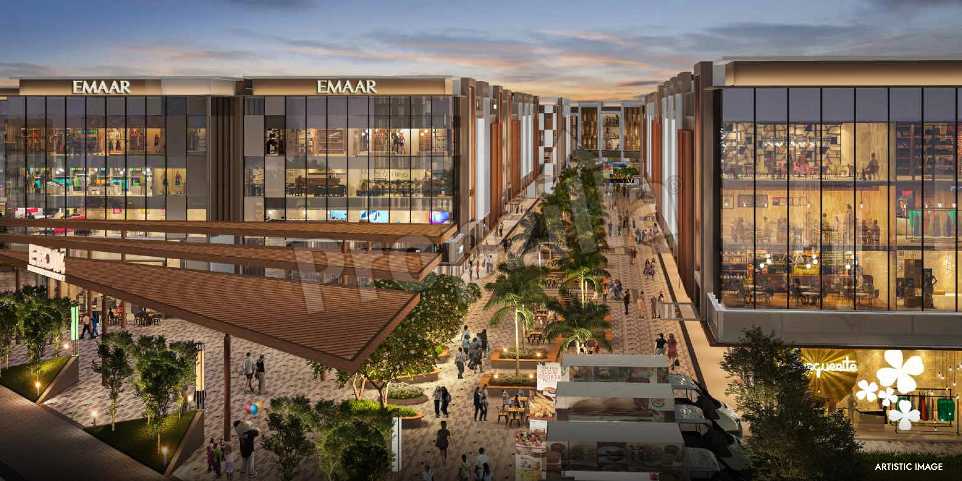 Emaar Business District 114 Commercial Space