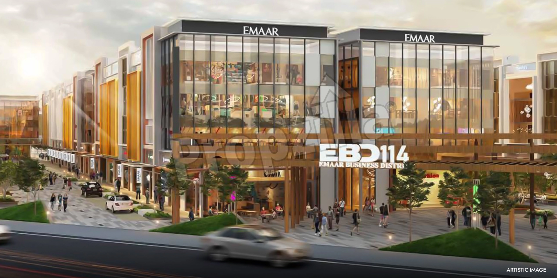 emaar business district ebd 114 sco plots