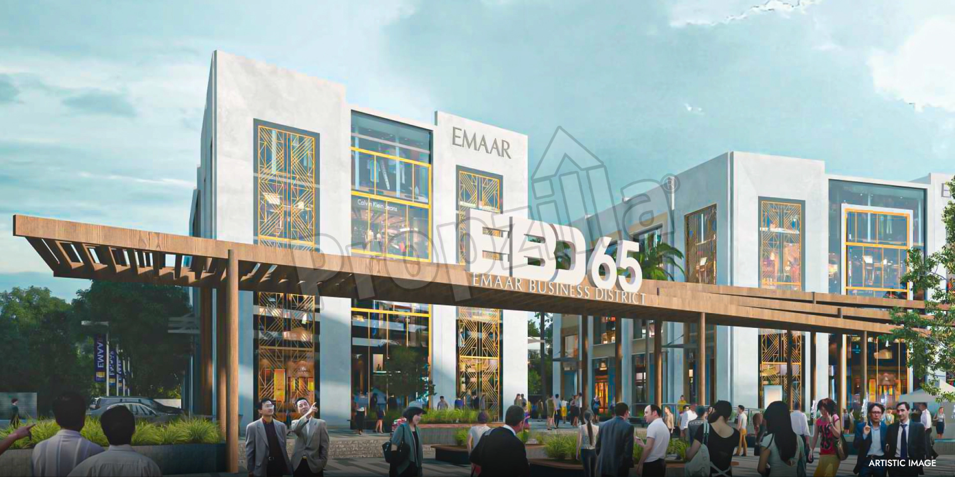 emaar business district ebd 65 sco plots