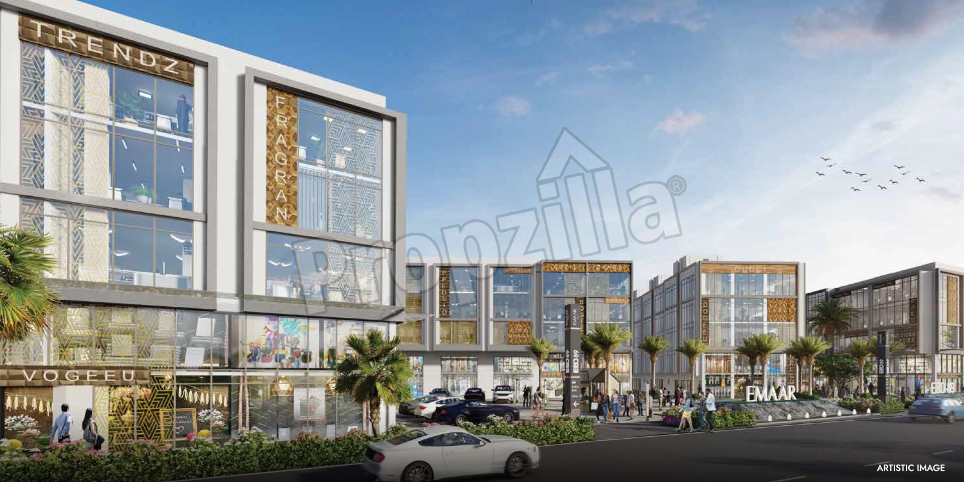 Emaar Business District 89 Commercial Space