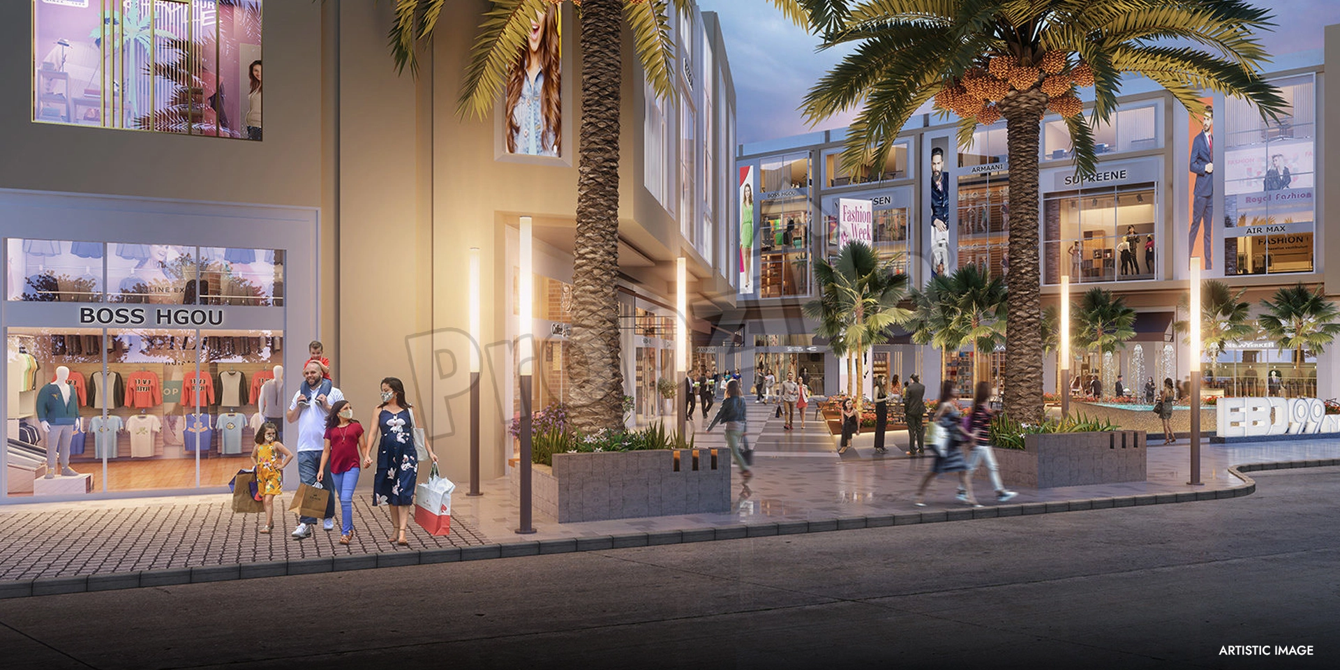 Emaar Business District 99 Commercial Space