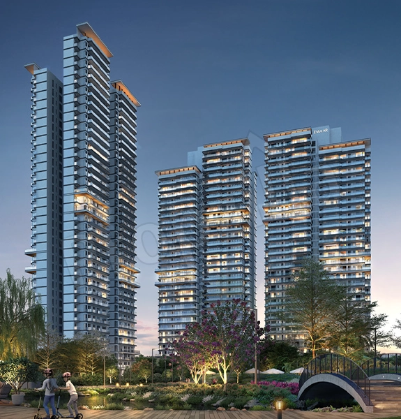 Emaar Serenity Hills Arial View