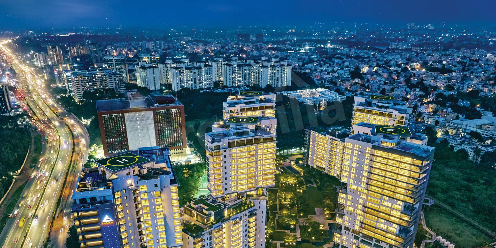 Embassy Lake Terraces hebbal bangalore
