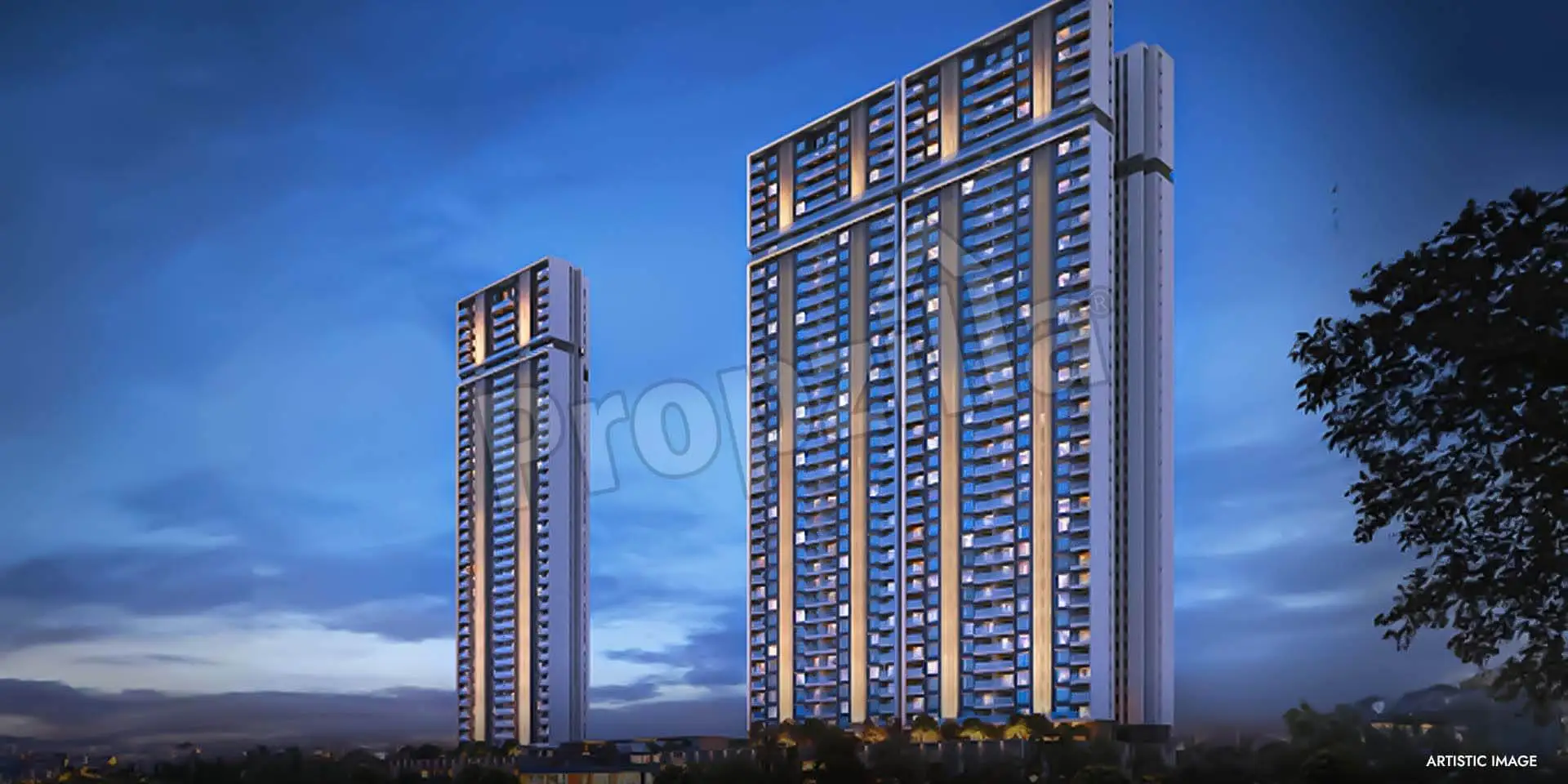 godrej river royale flat size