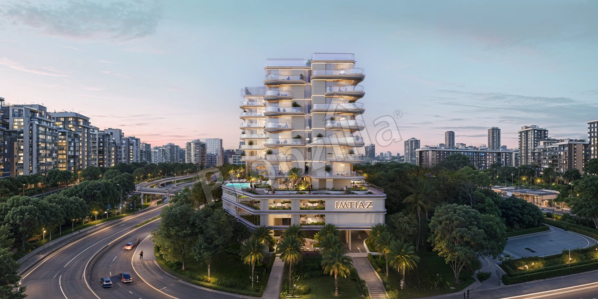 Imtiaz Beach Walk 4 at Dubai Islands Elevation