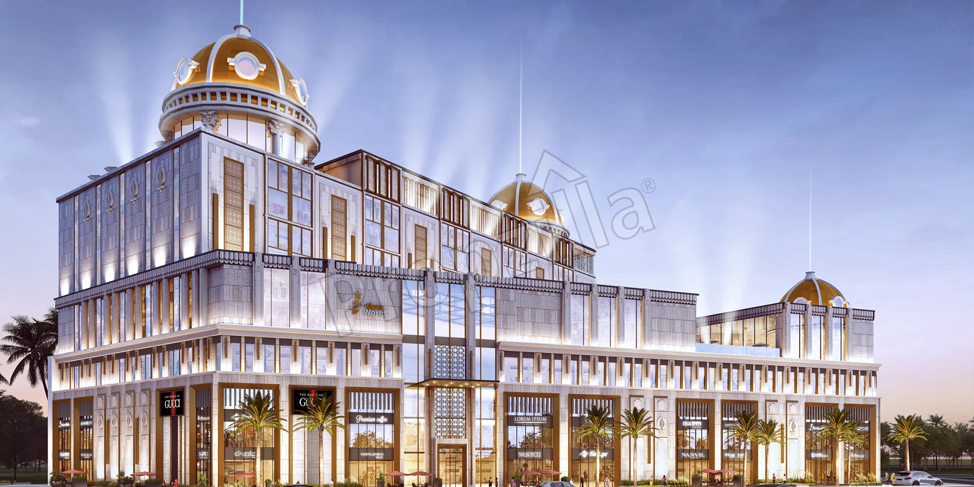 Ithum World The Dome Centre commercial projects Gurgaon