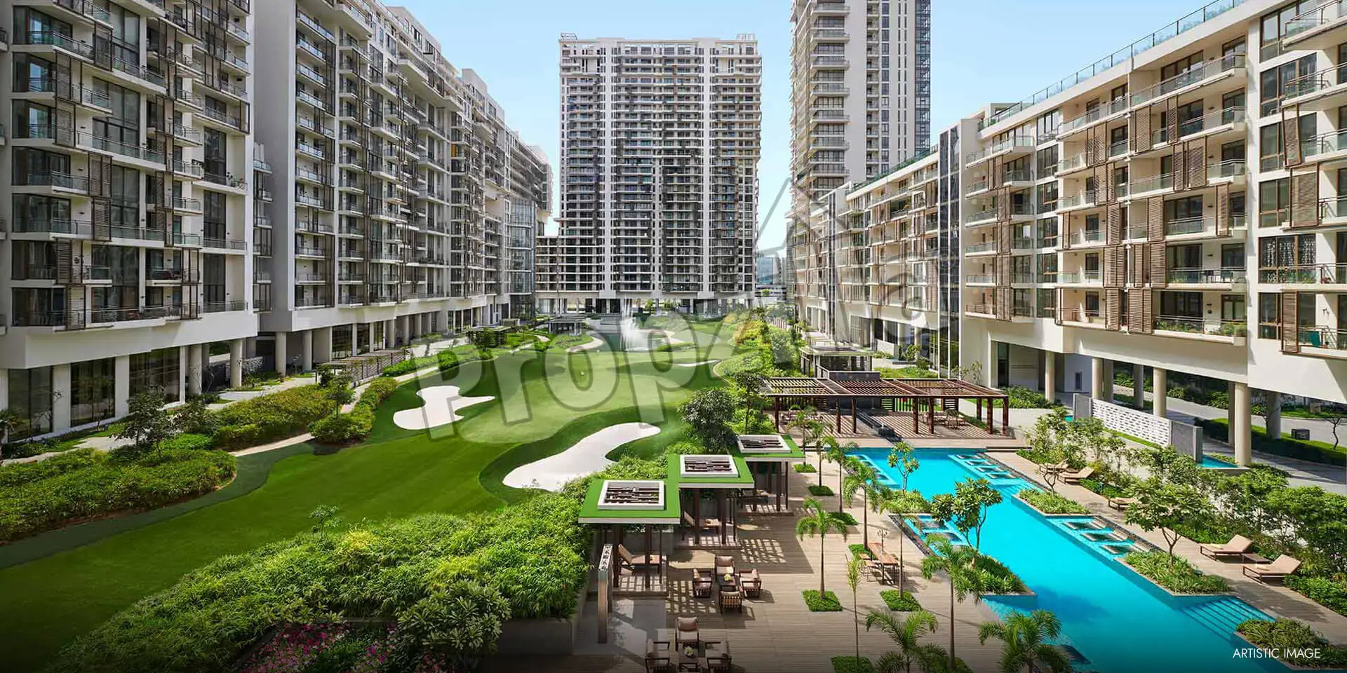 M3M Golf Estate apartments