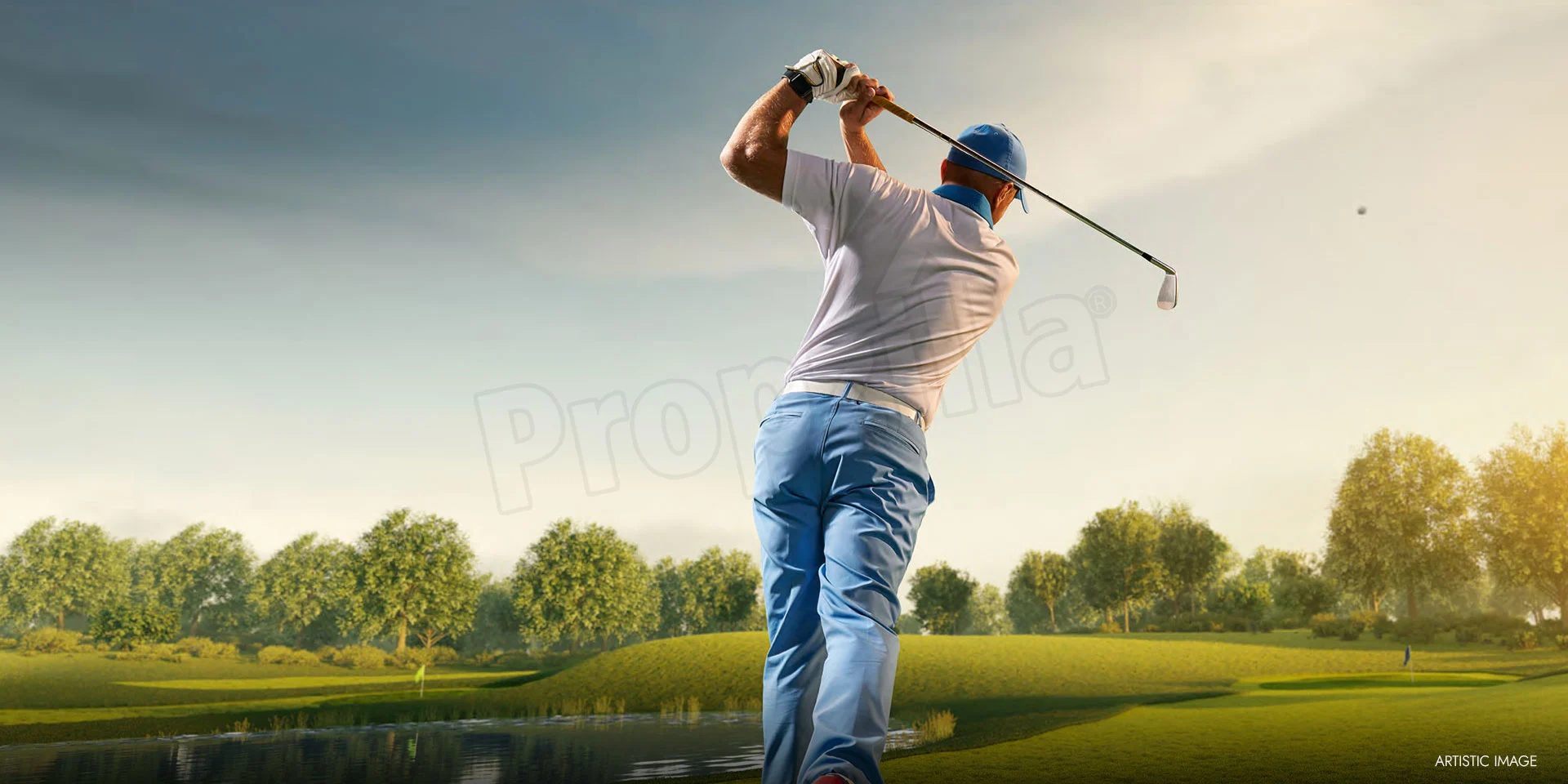 m3m golf hills height