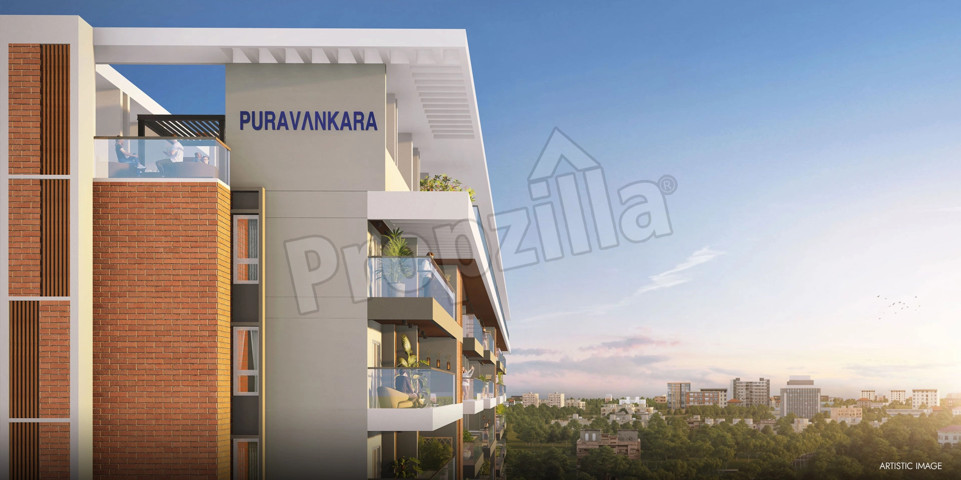 Purva Meraki Building