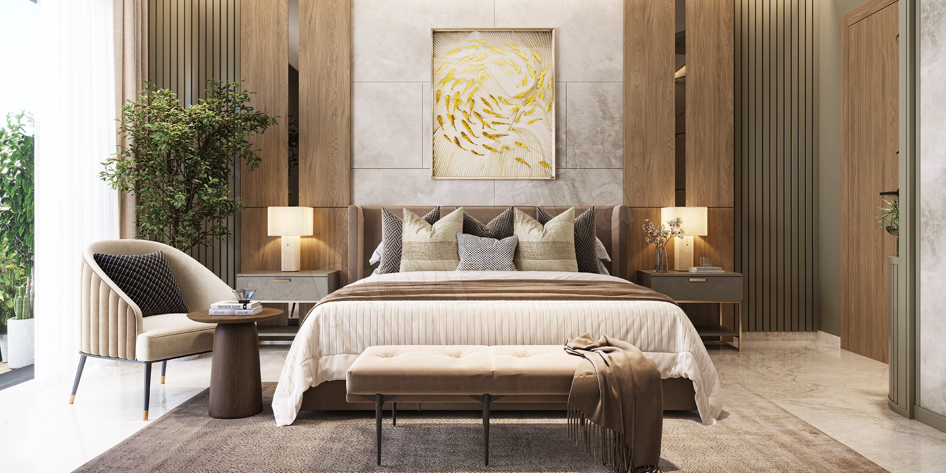 Sobha Altair Master Bedroom