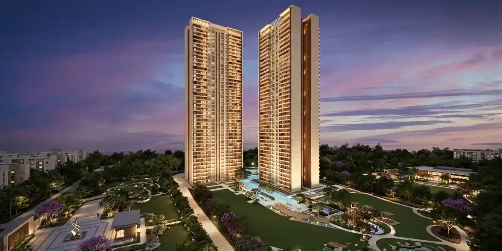 Sobha Crescent House for rent