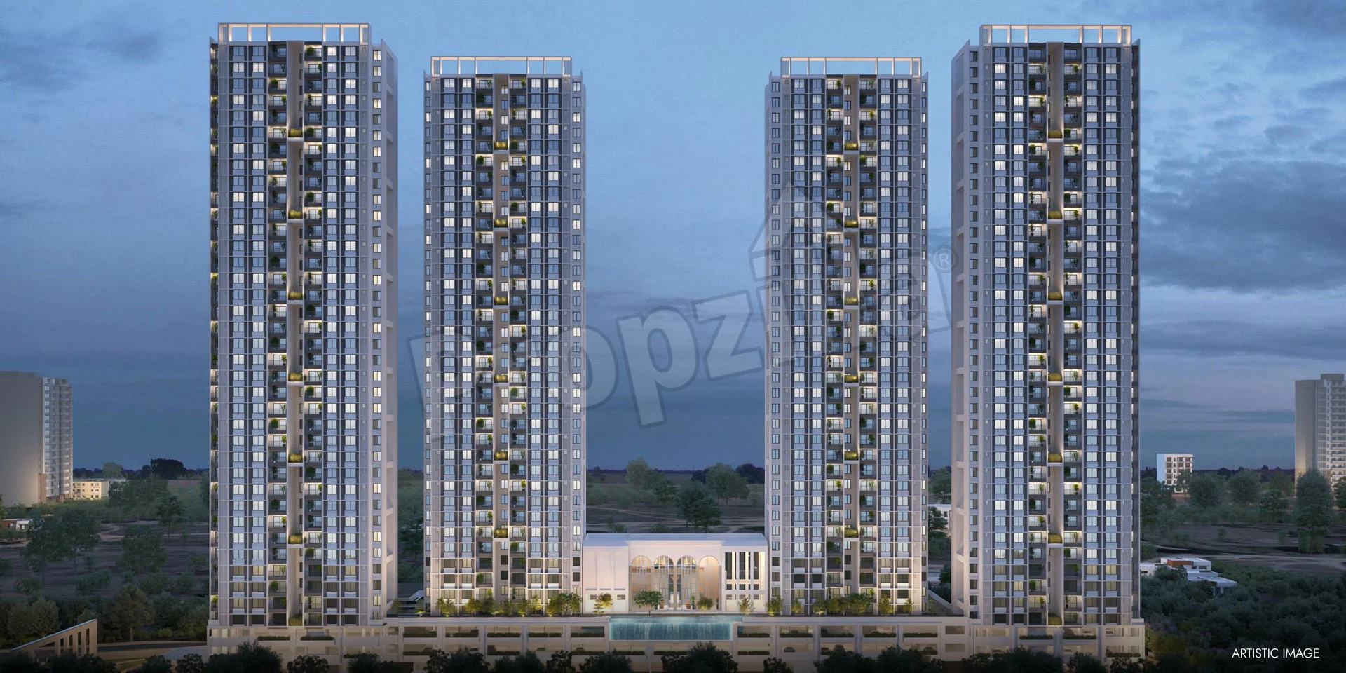 Sobha Town Park Near Electronic City