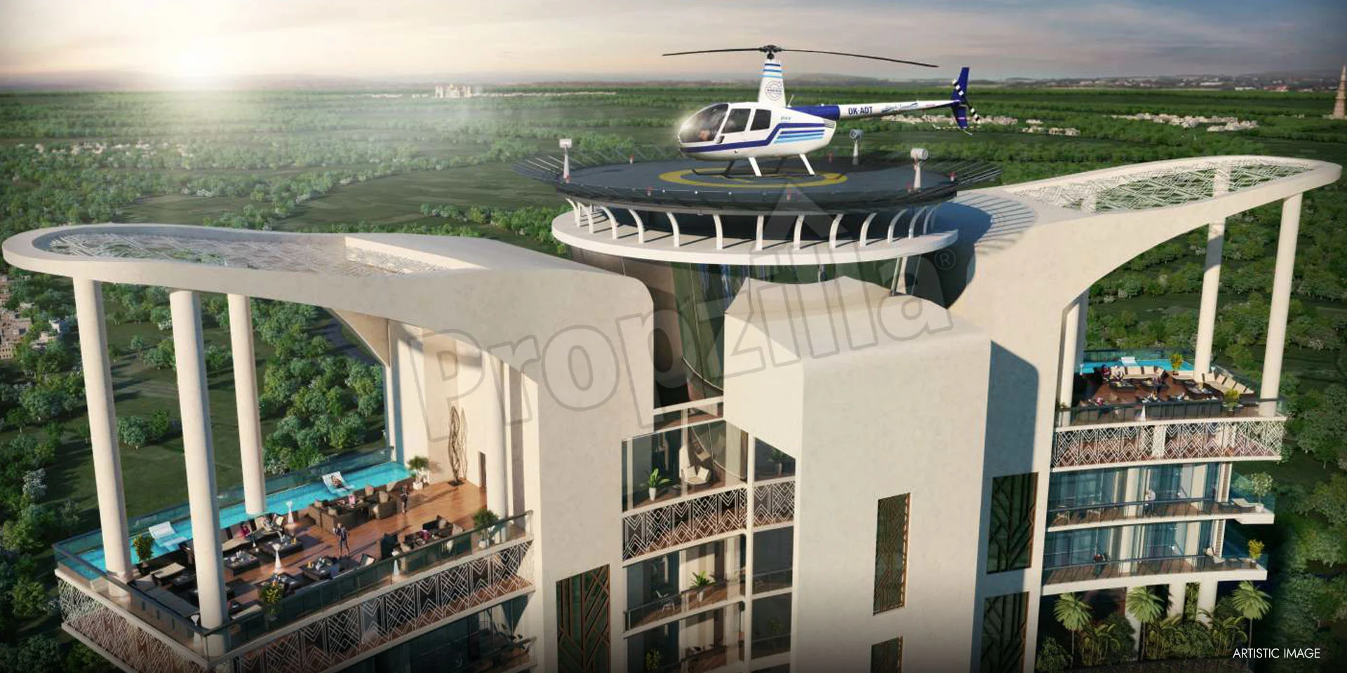 Leela Sky Villas 3 BHK apartments