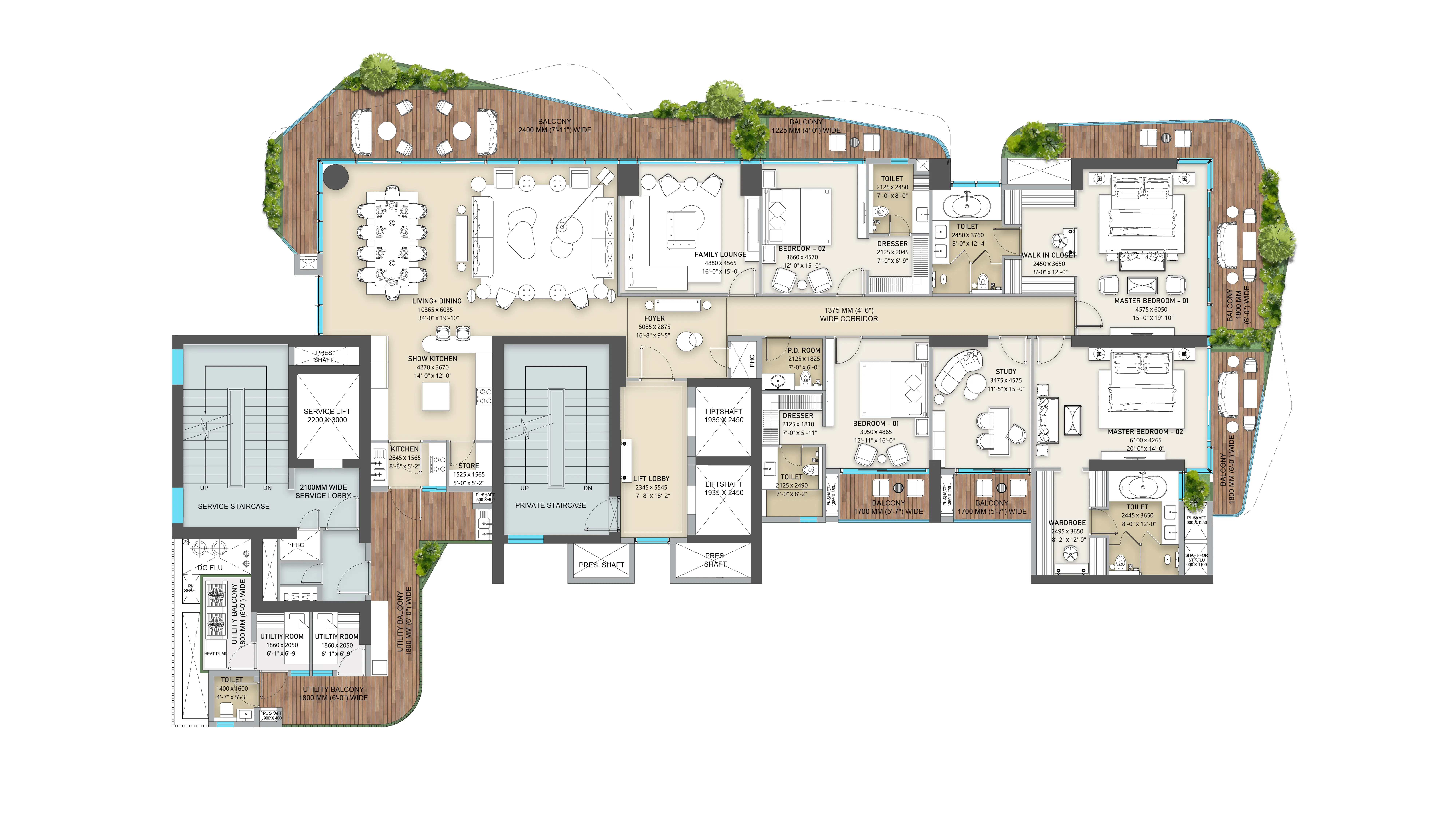 Adani Veris Master Plan