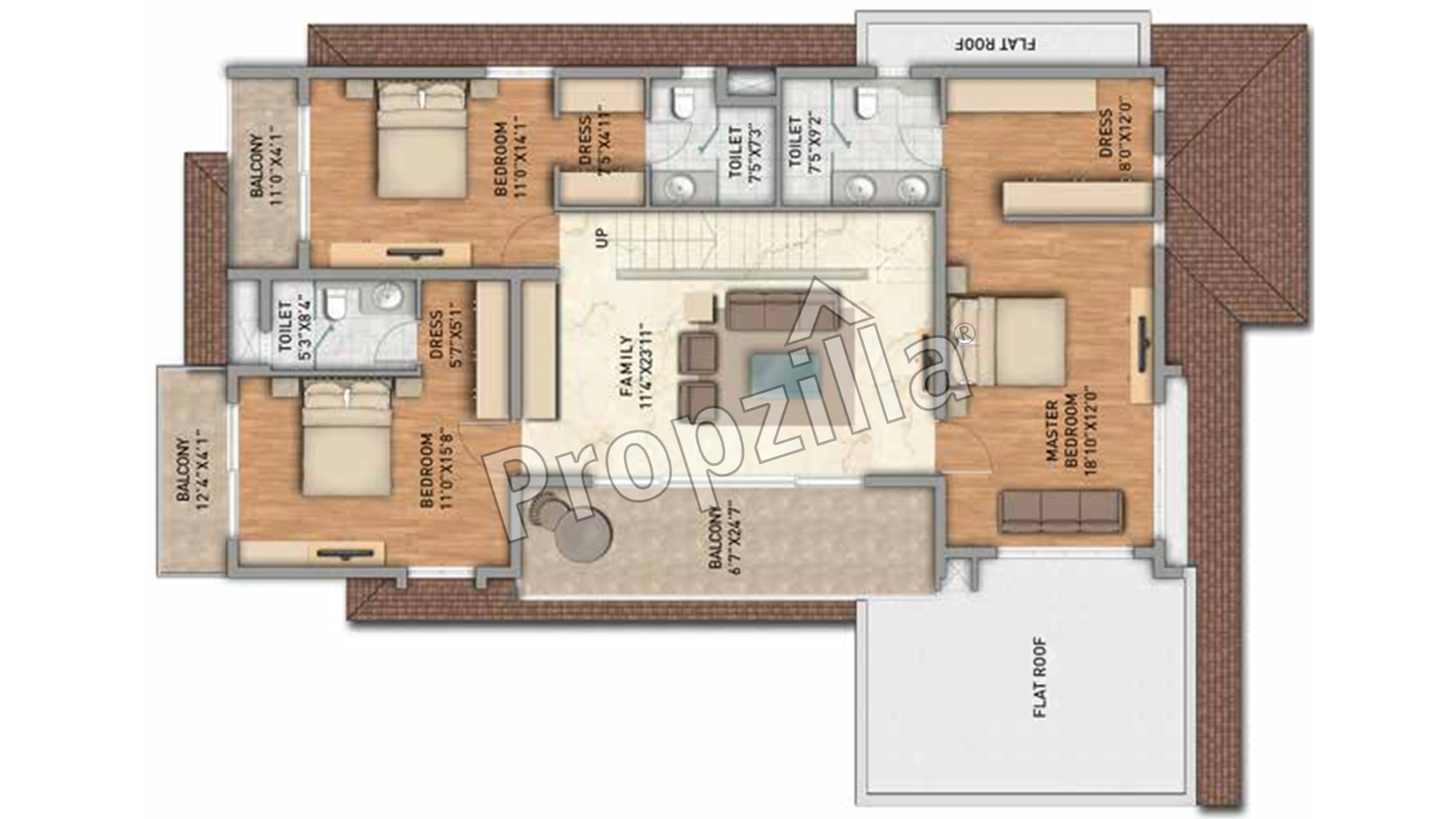 Adarsh Tranqville Floor Plan