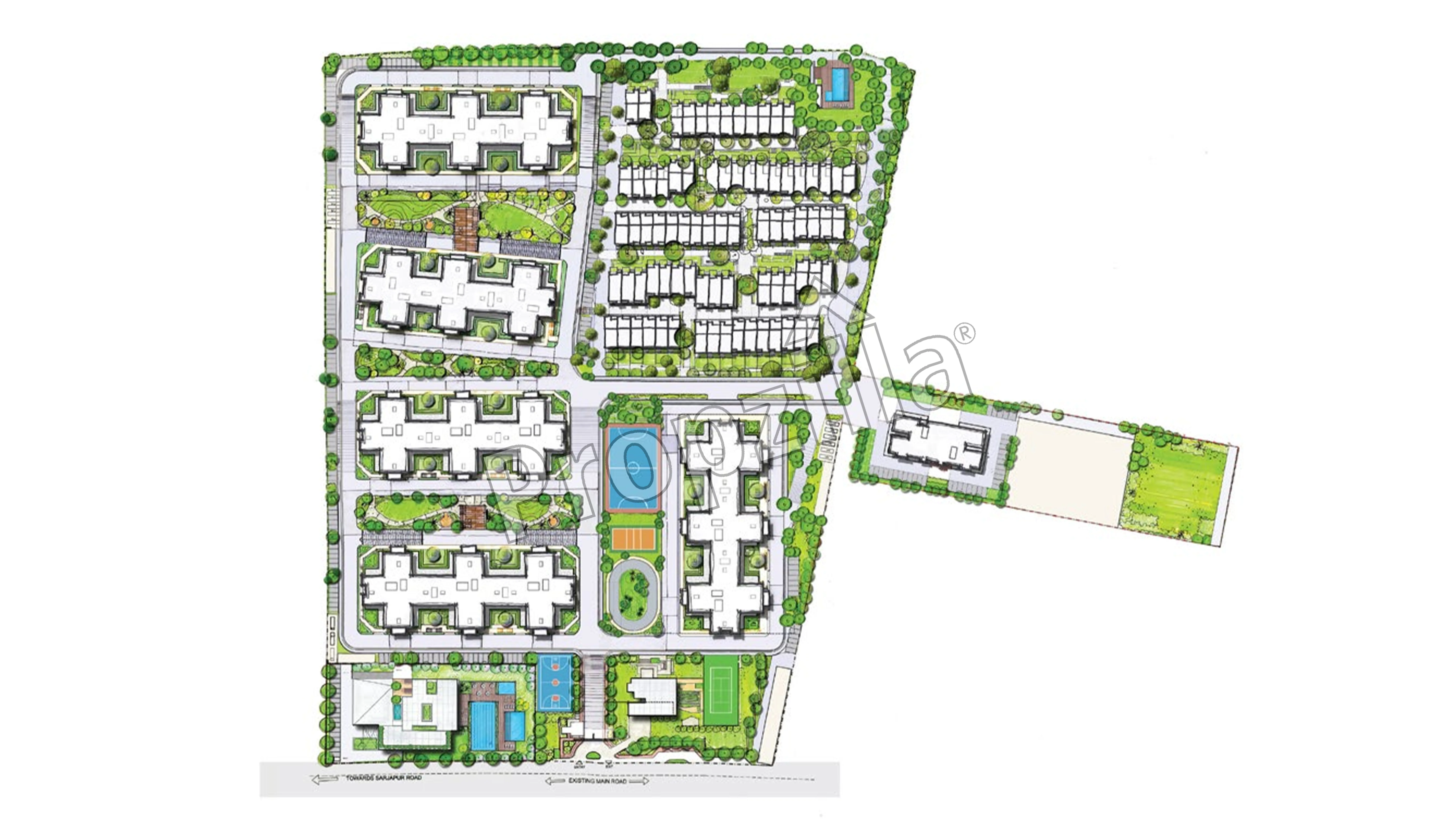 Assetz 63 Degree East Master Plan
