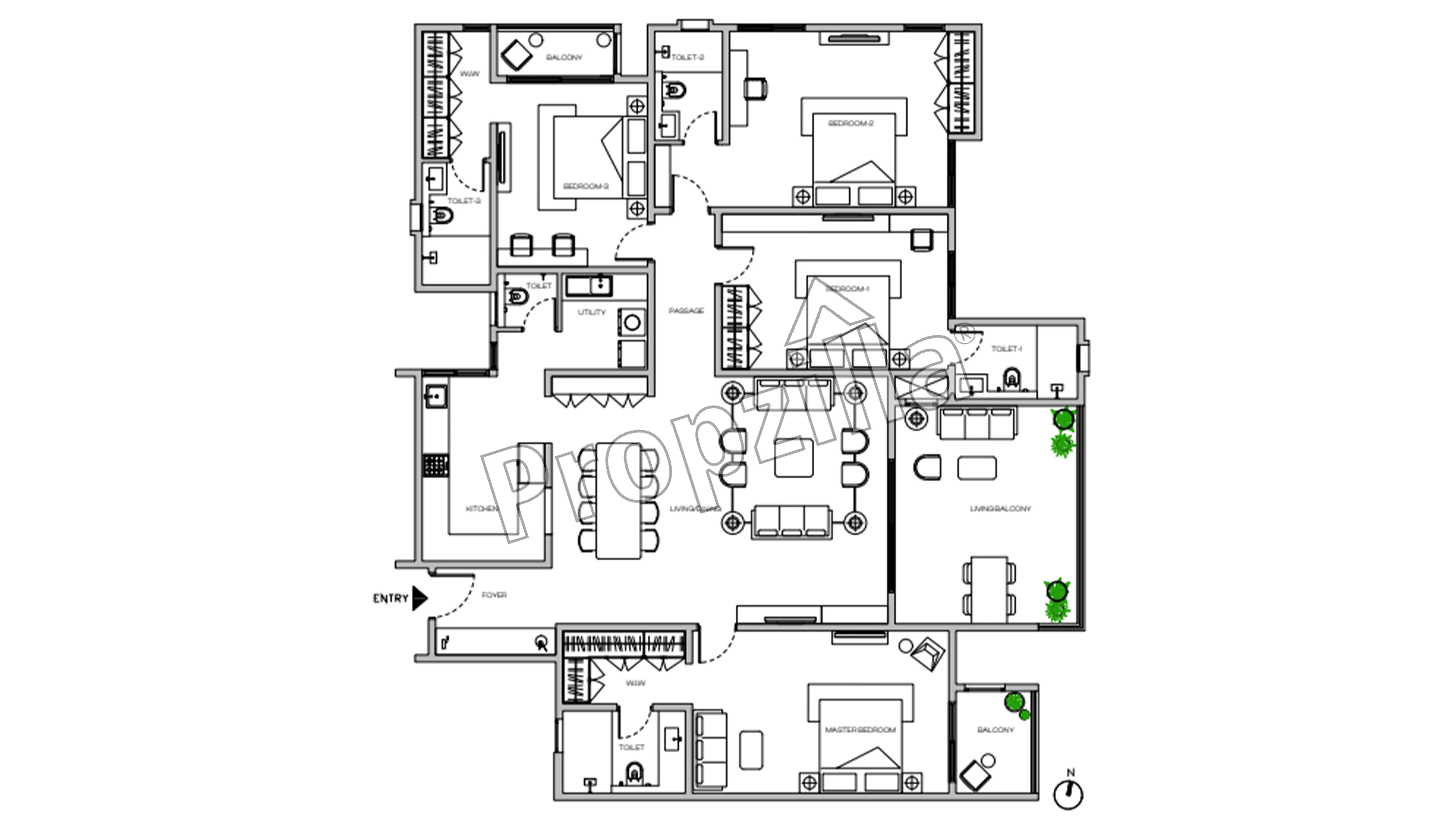 Assetz Zen & Sato Floor Plan