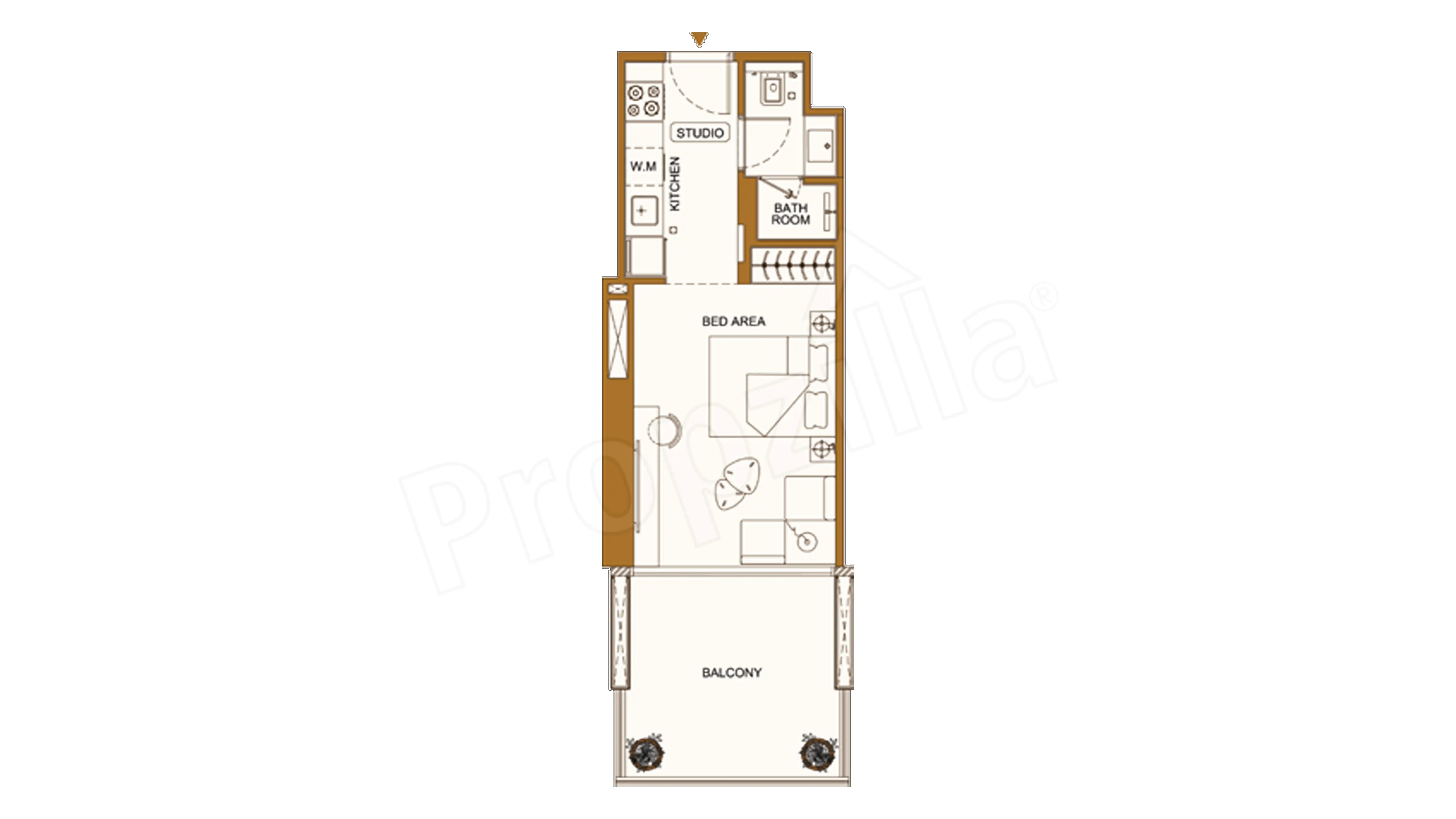 Binghatti Luxuria Floor Plan