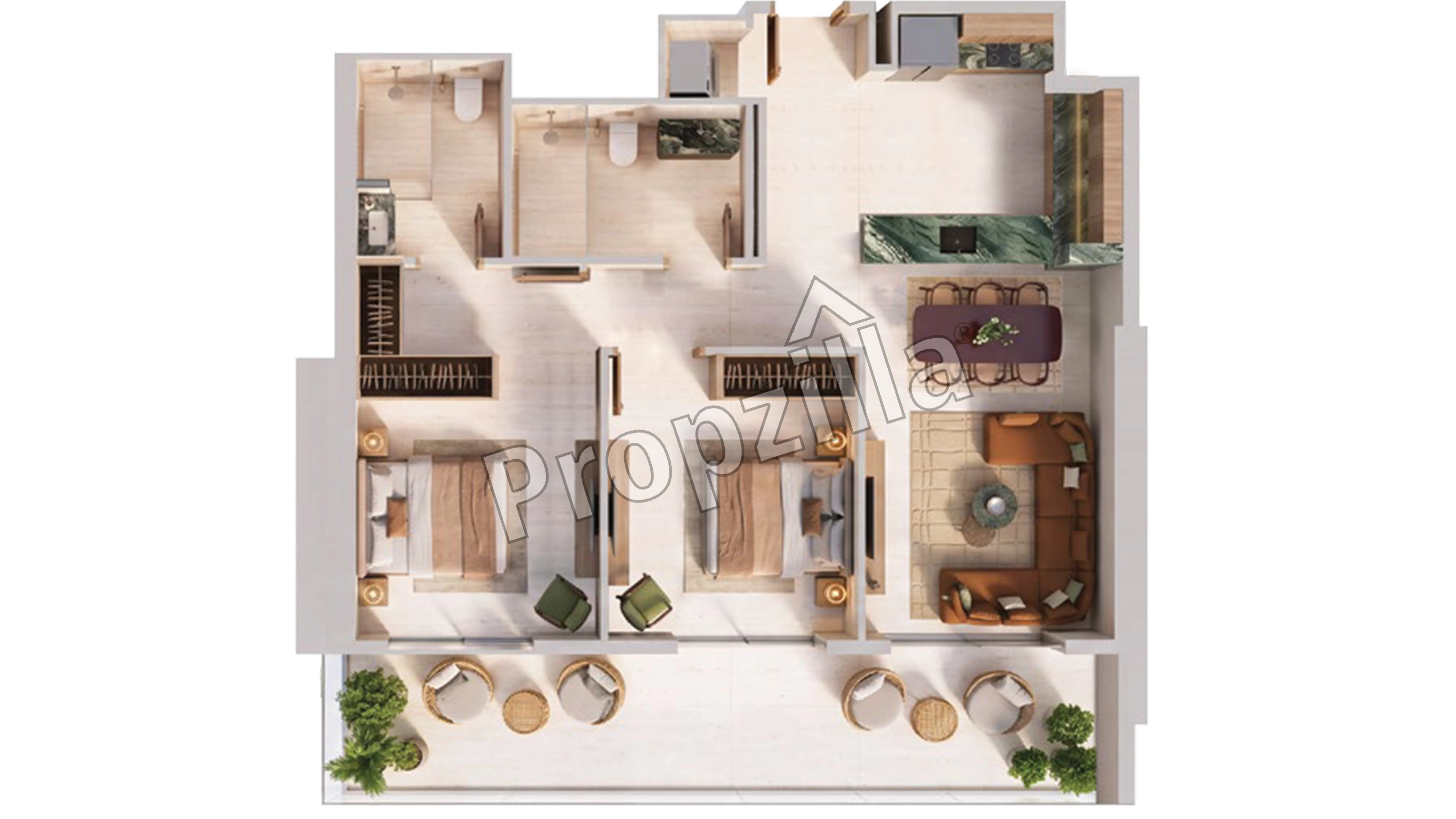 Binghatti Spectre Floor Plan
