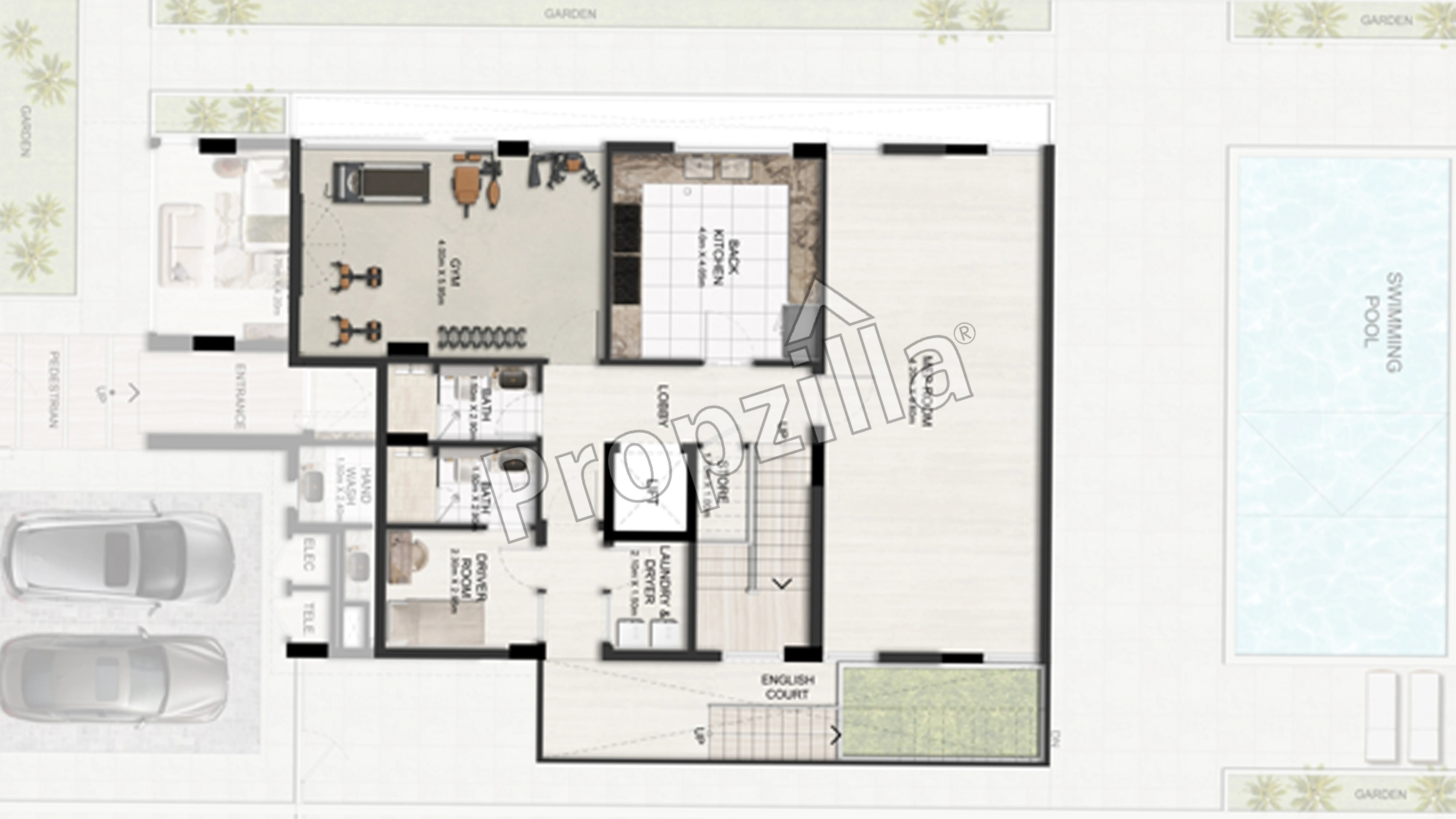 Binghatti Tilal Floor Plan