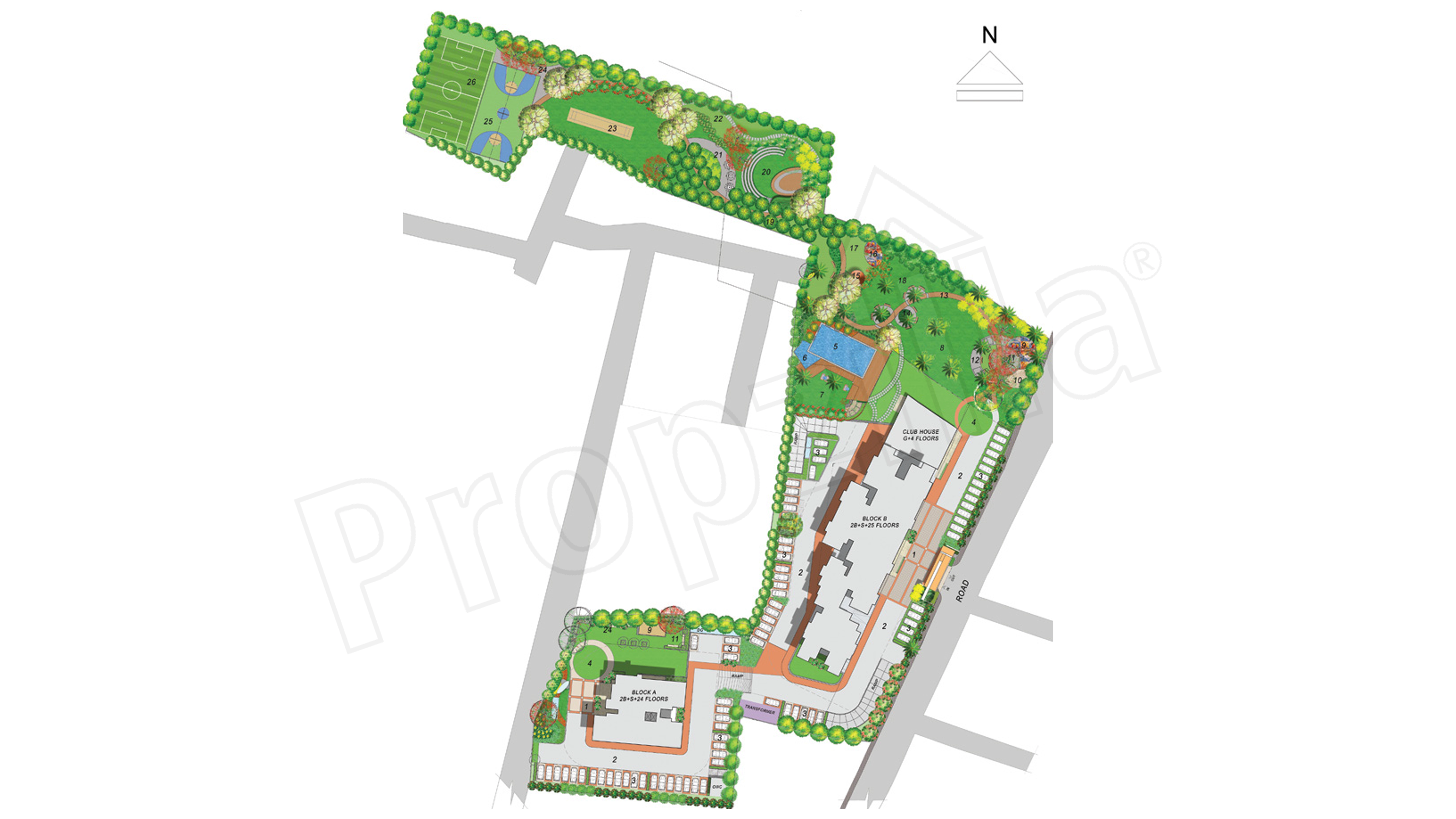 Brigade Komarla Heights Master Plan