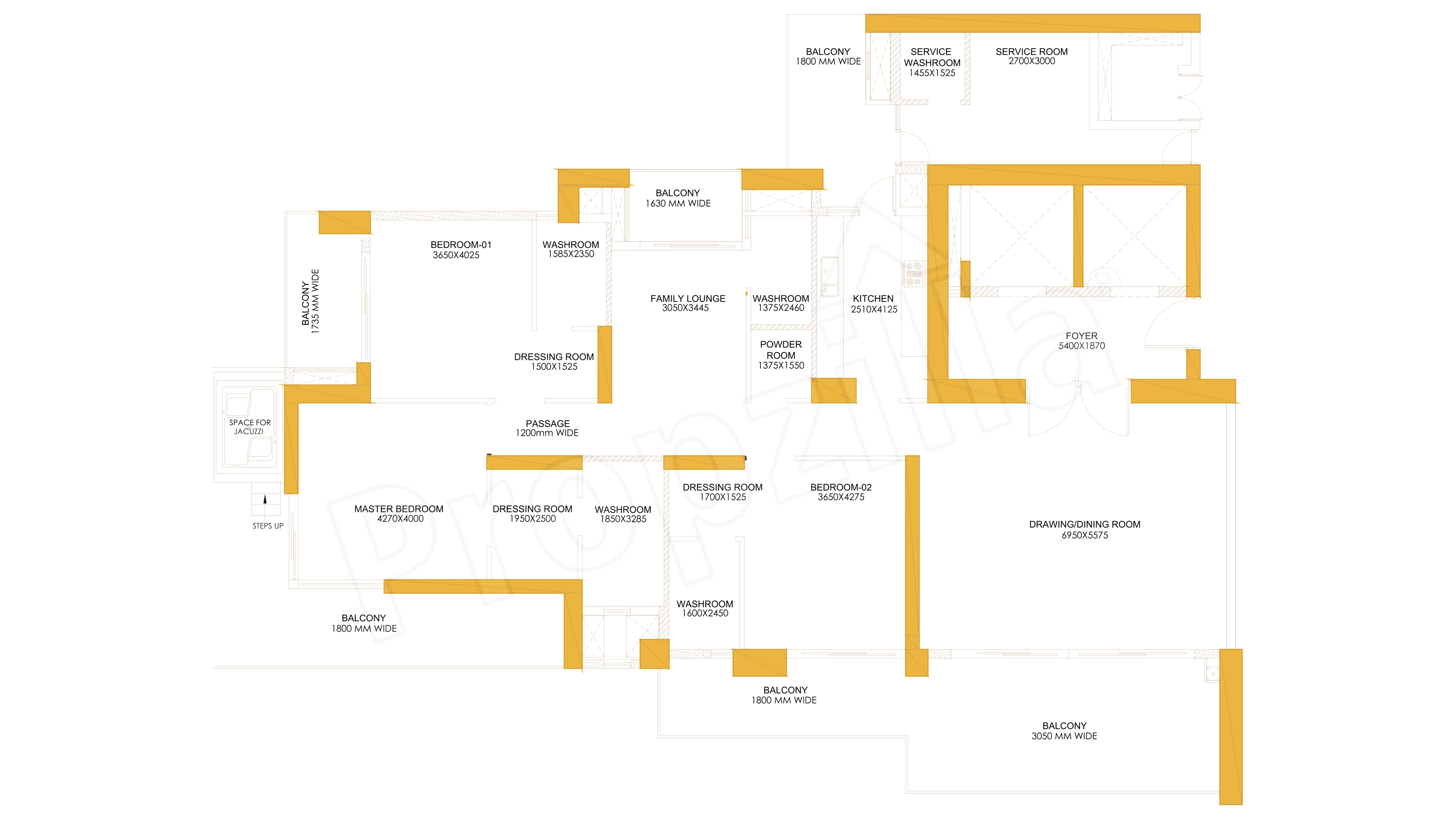 Central Park Belanova Floor Plan