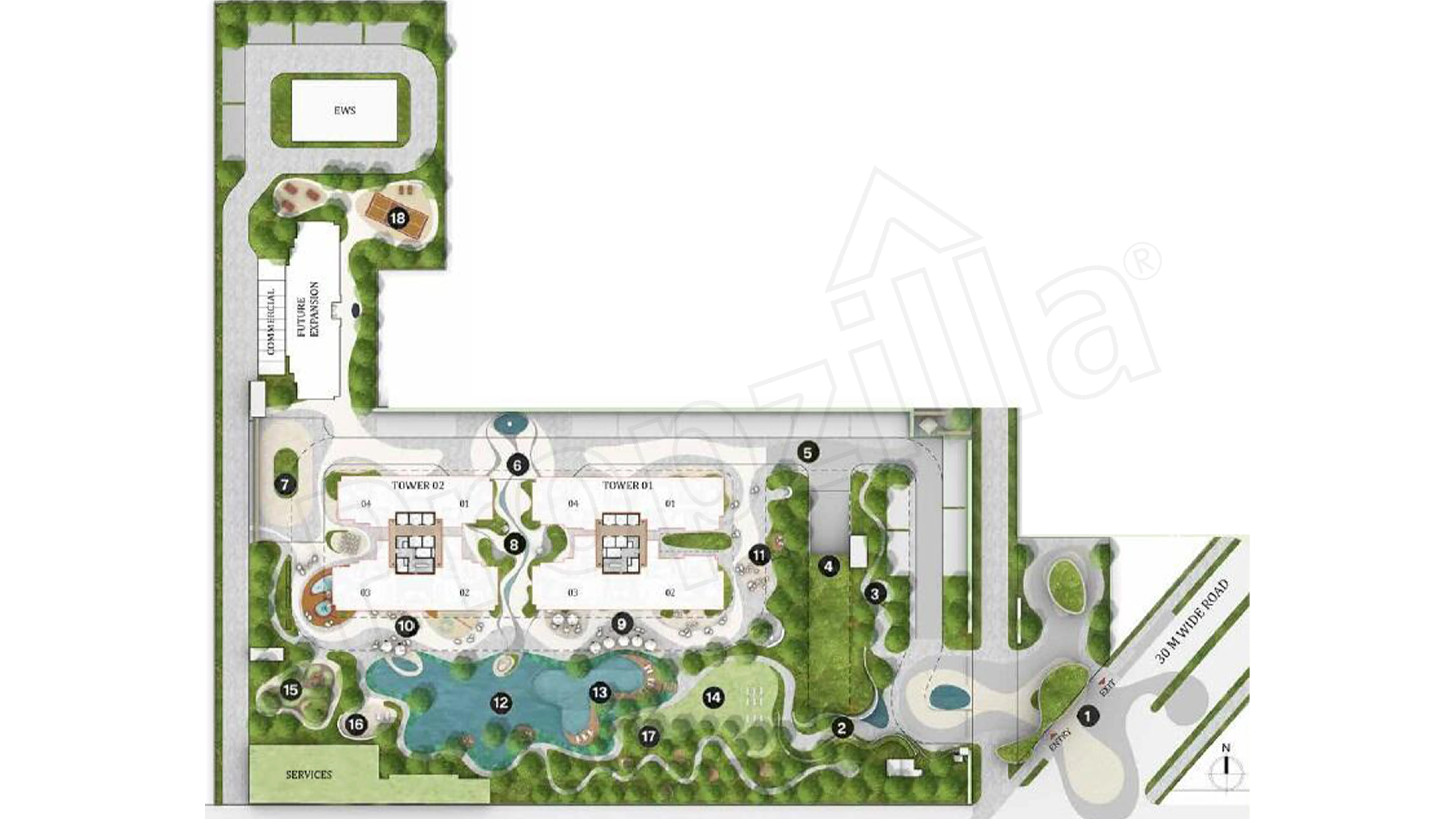 Riviera at AIPL Lake City layout