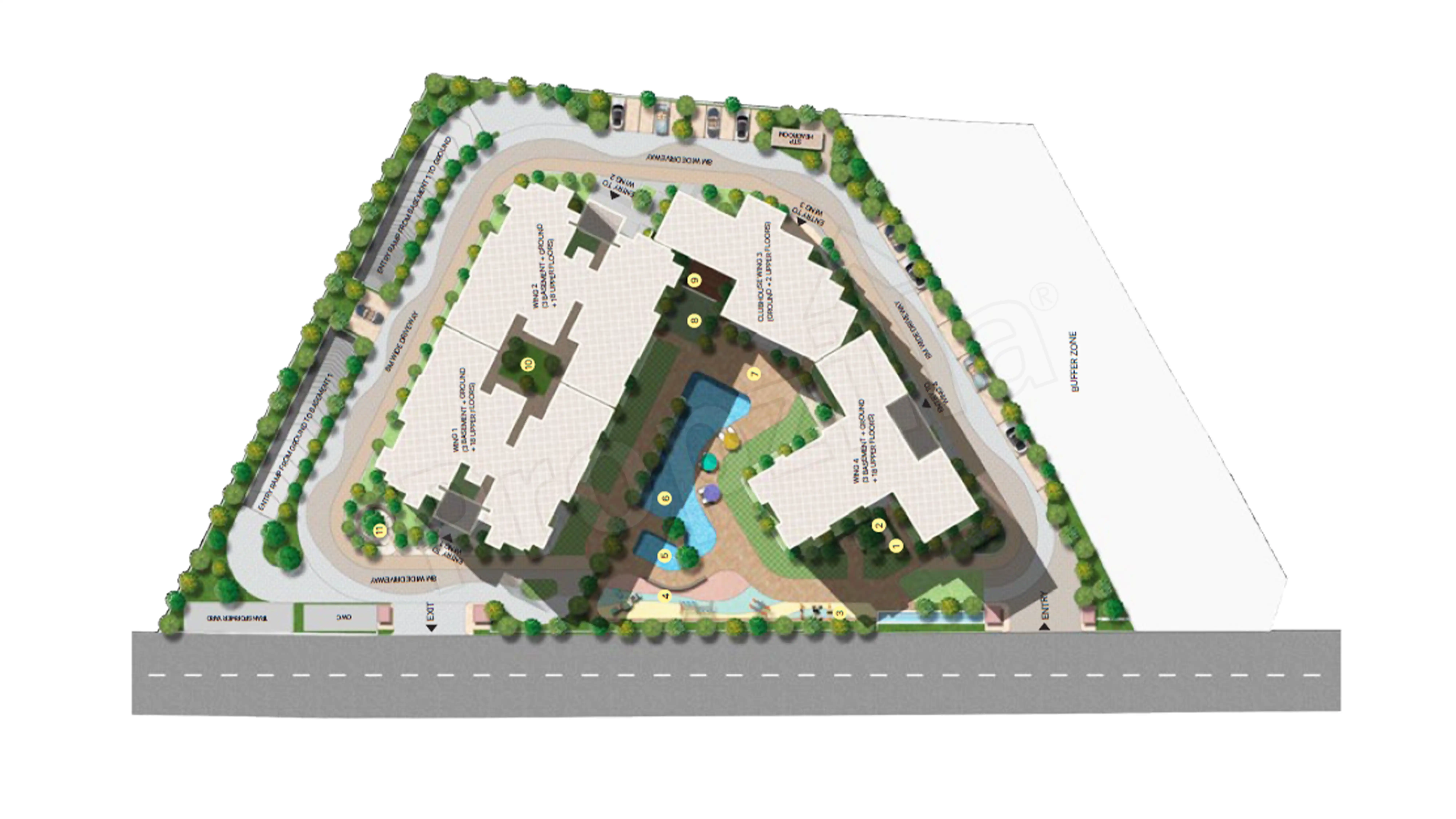 Sobha Altair Master Plan