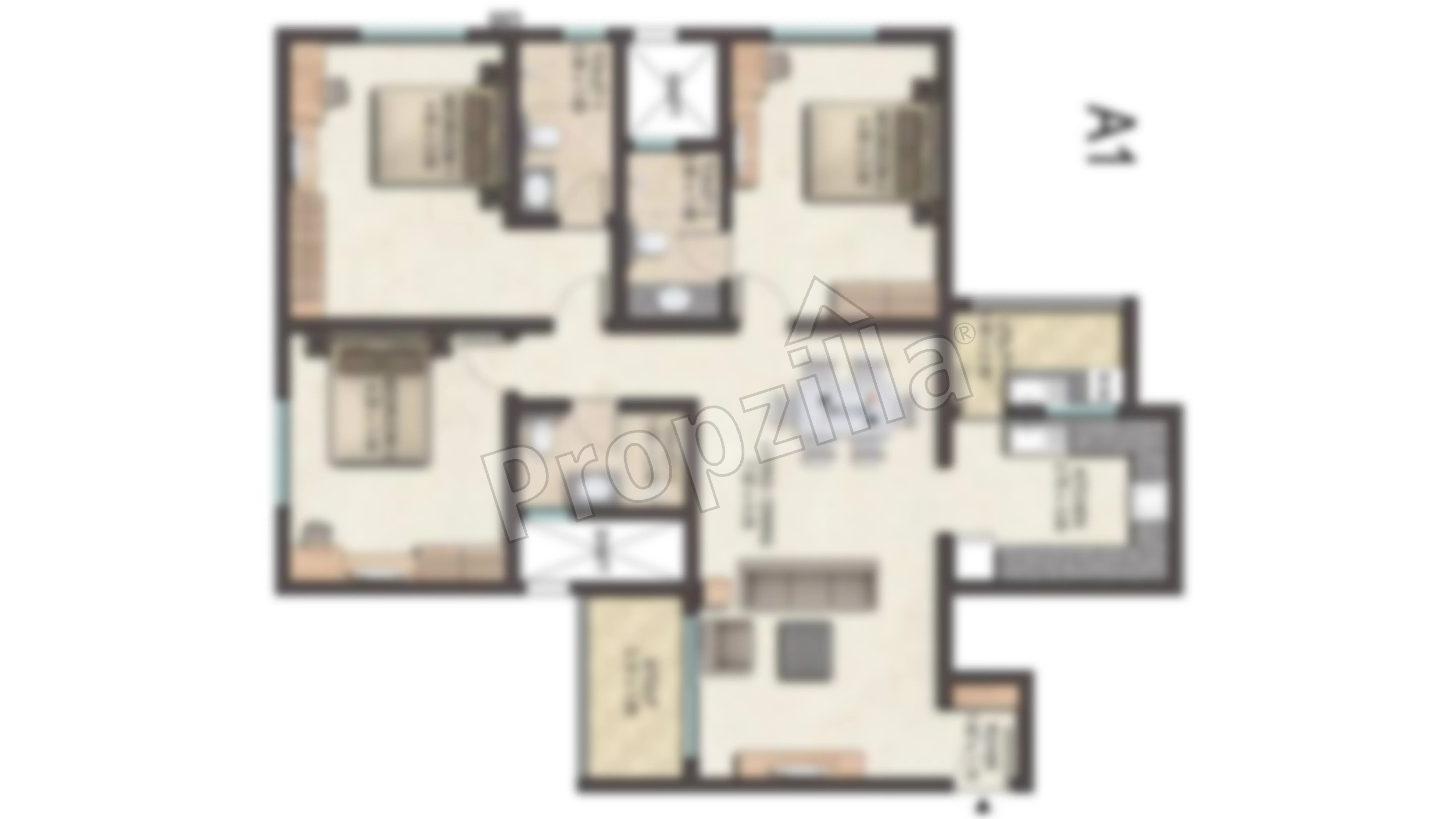 Sobha Boulevard Floor Plan