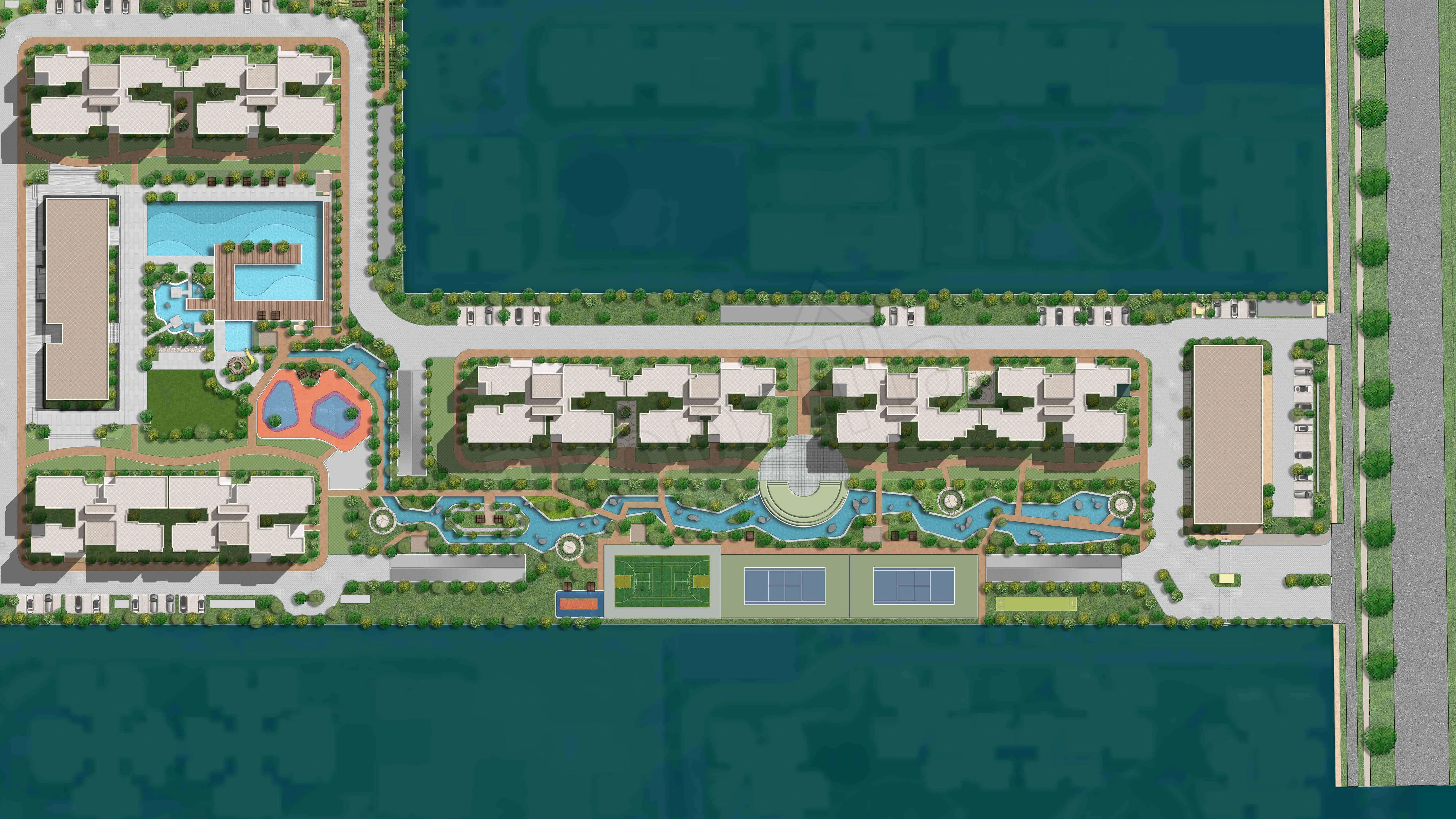 Sobha Rivana Master Plan