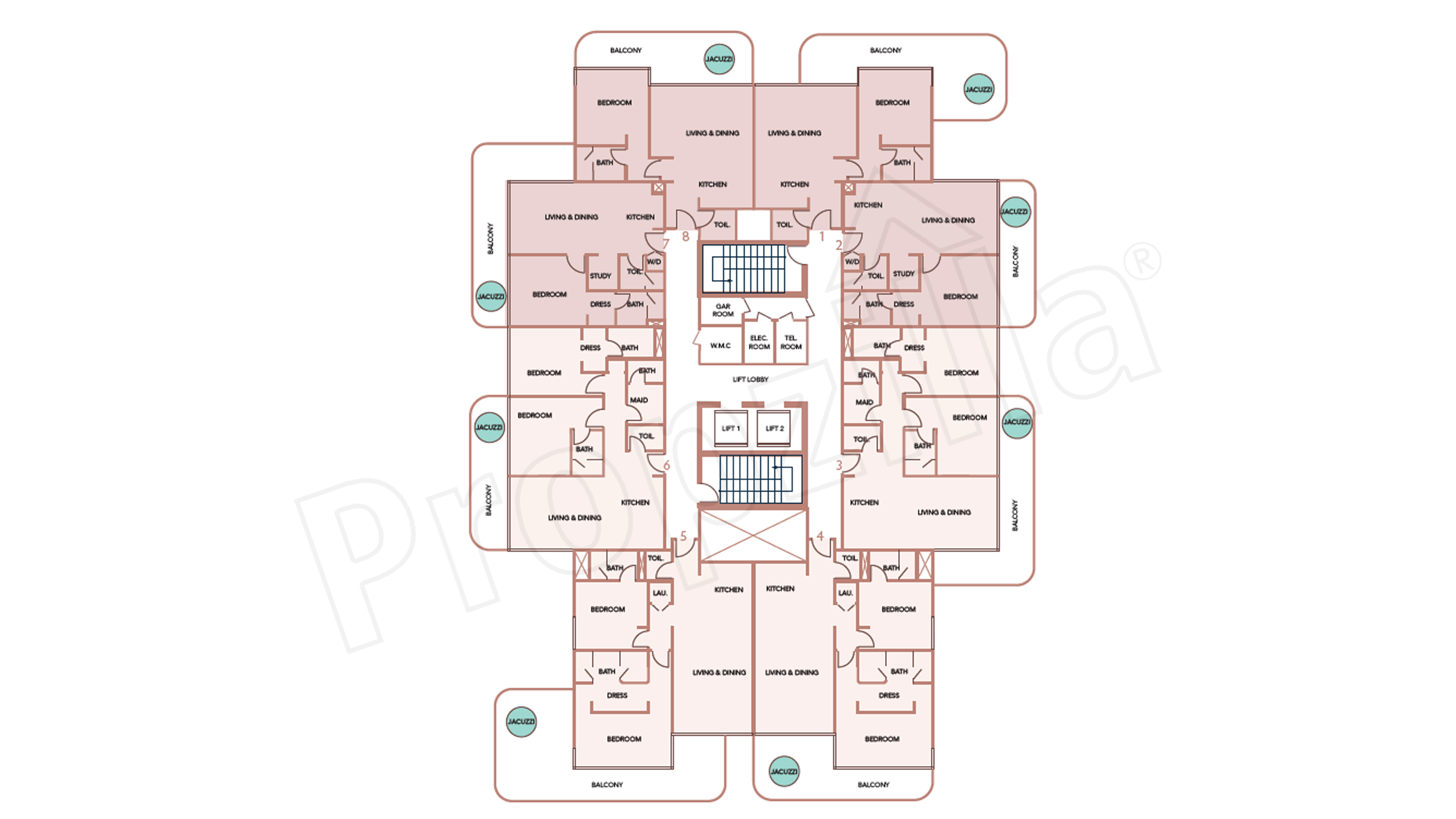 Imtiaz Sunset Bay 1 Floor Plan
