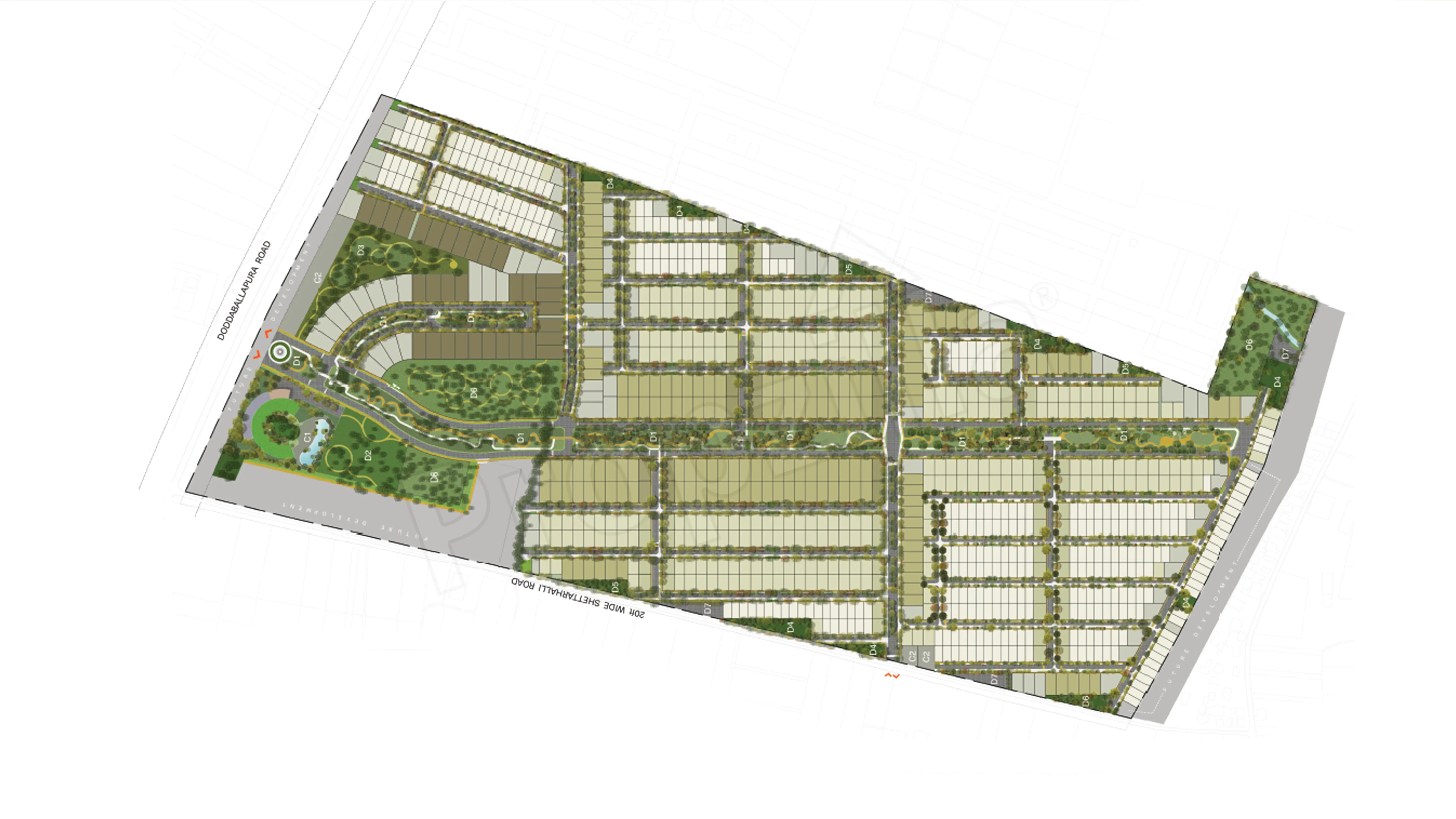 Tangled Up In Green Master Plan