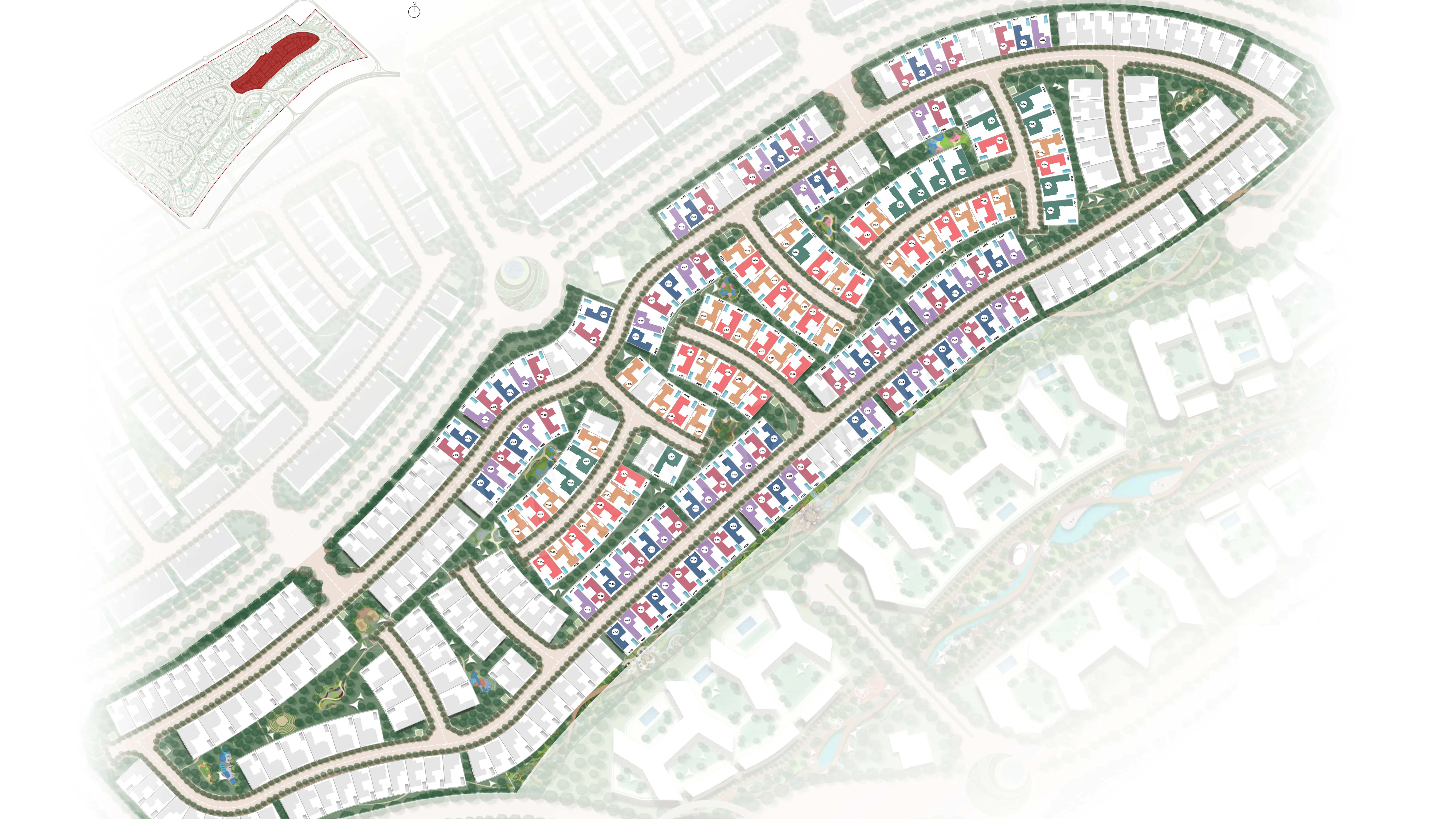 The Grove at Sobha Sanctuary Master Plan