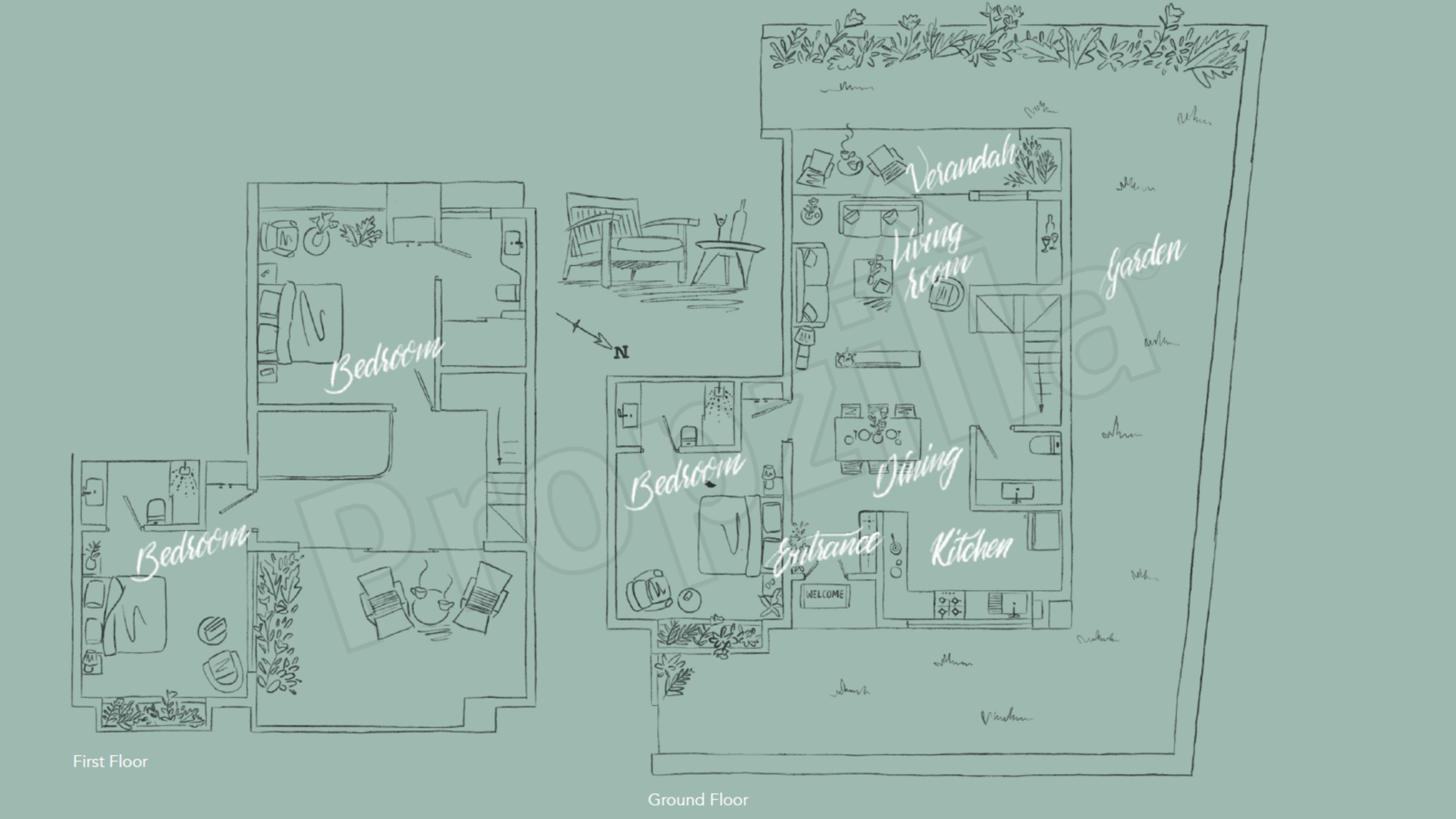 Vianaar Dappled Light Estate villas floor plan