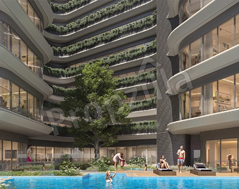 Azizi Rose Pool View