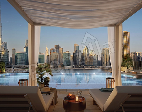 Ellington Quayside area in acres