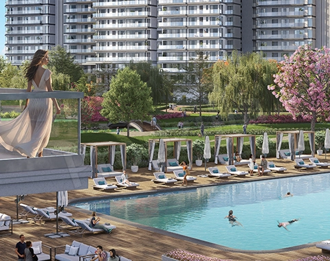 Emaar Serenity Hills Swimming Pool