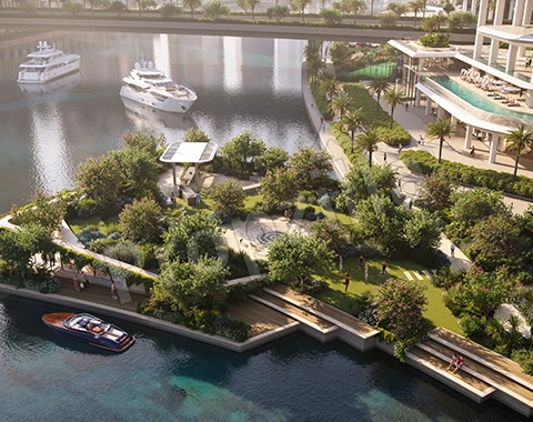 Omniyat Vela Viento living area size